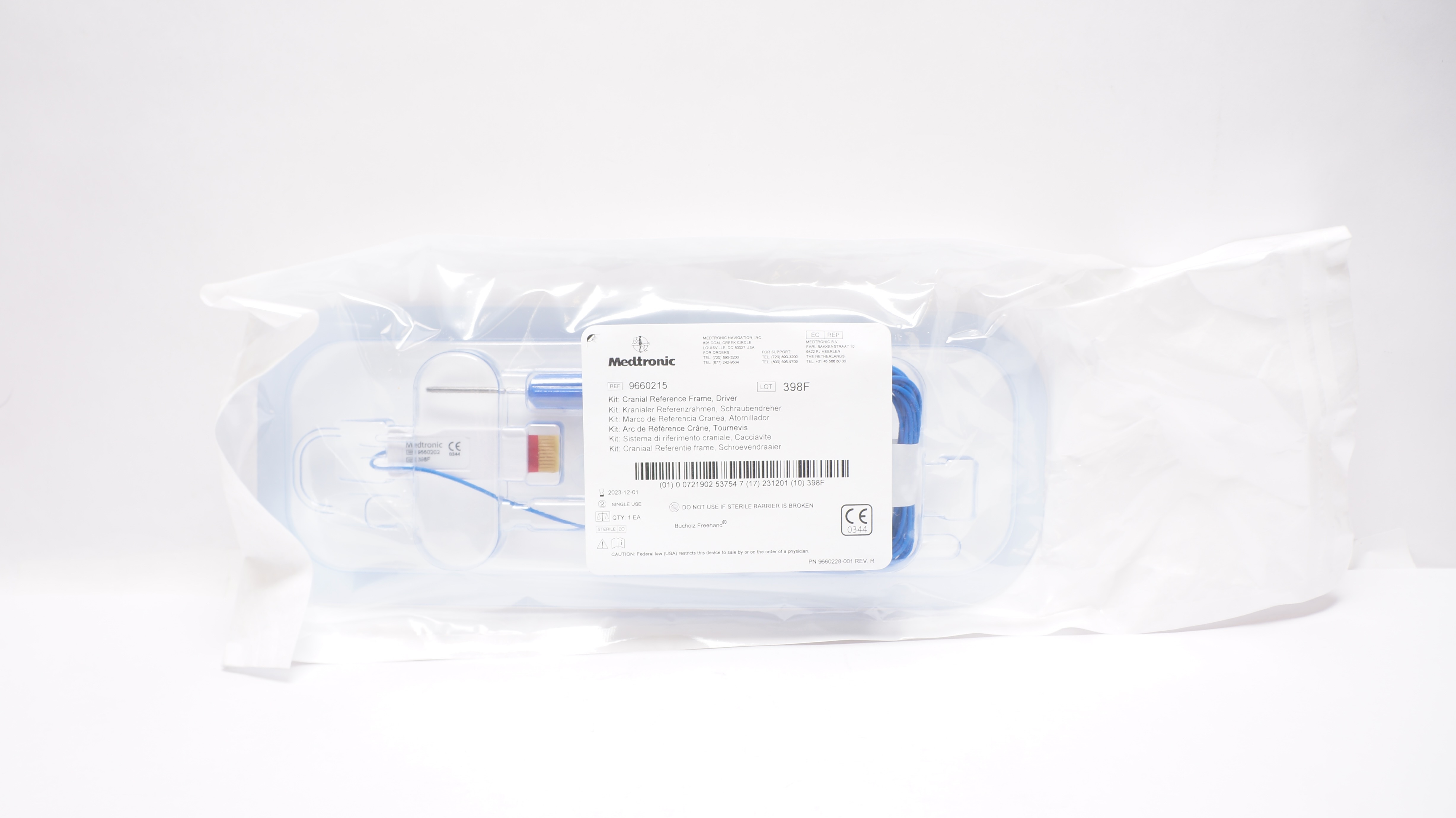 Medtronic 9660215 Kit, Cranial Reference Frame, Driver (x)