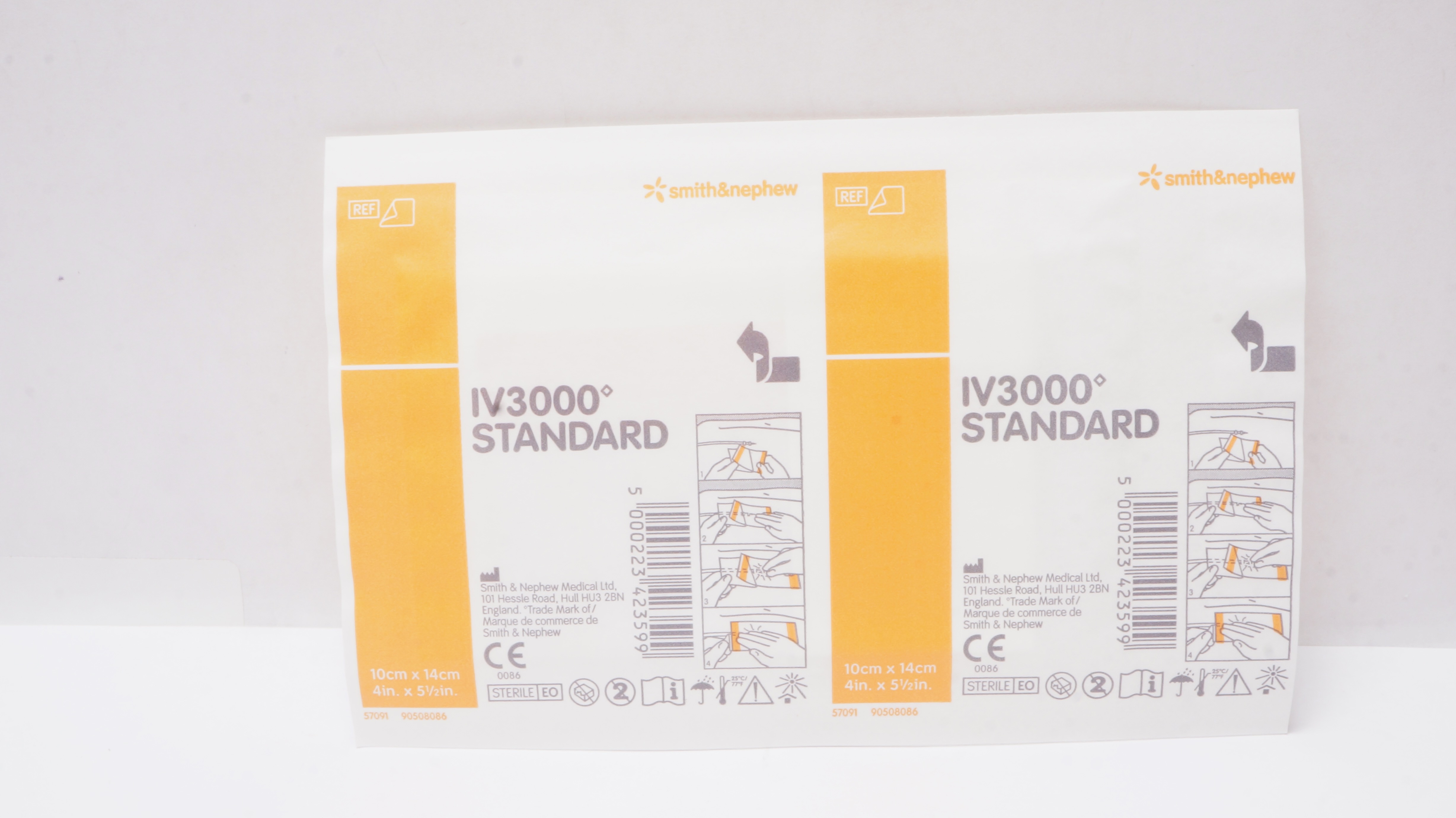 Smith&Nephew 4973 IV3000 Standard 4inch x 5 1/2inch (x)