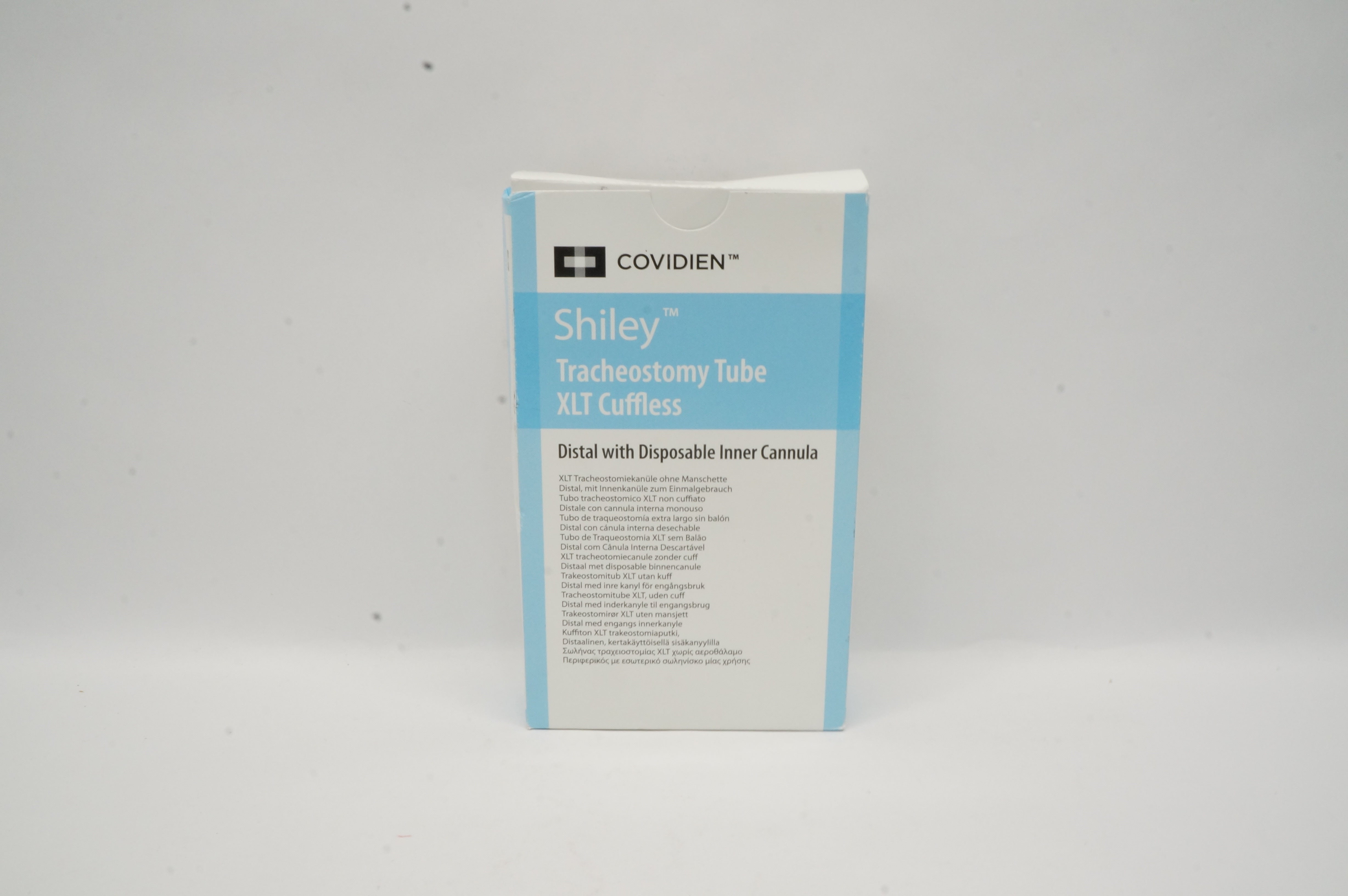 Covidien 50XLTUD Shiley Tracheostomy Tube XLT Cuffless 5.0mm x 9.6mm