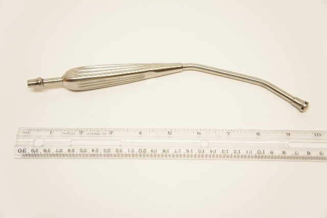 ZSI Cannula Laryngeal Angular Yankauer 10in.