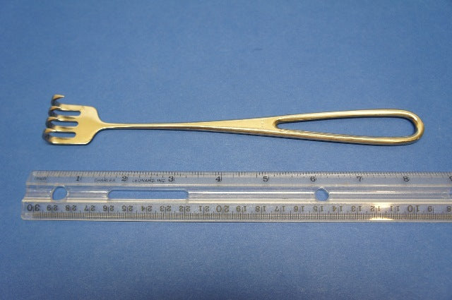 Oneida Retractor General Oper Volkman 4 Sharp Prong Loop Handle 8.5