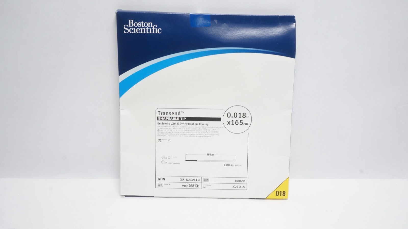 Boston Scientific M001468130 Transend Shapeable Tip 0.018 in x 165 cm