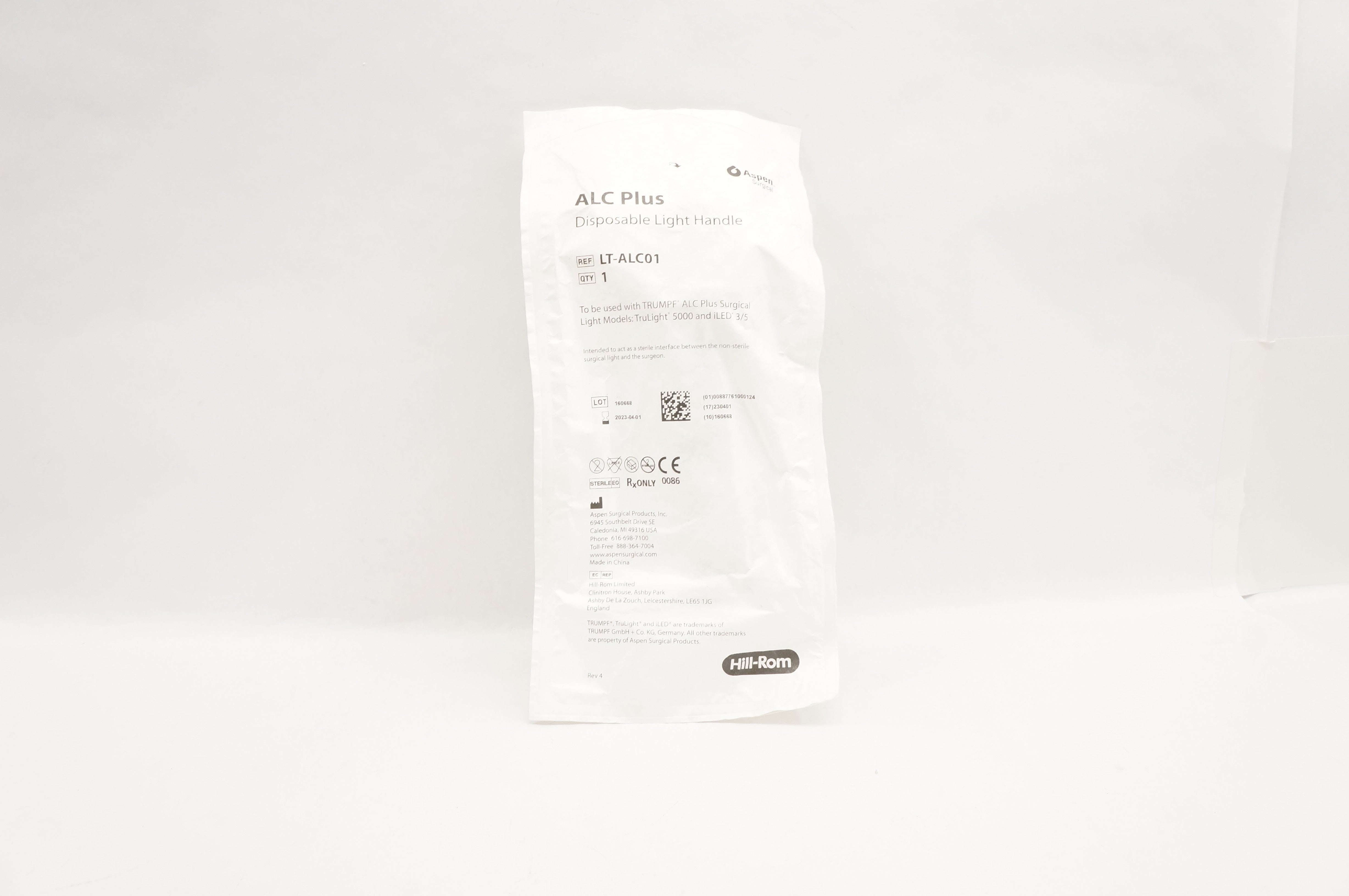 Aspen LT-ALCO1 ALC Plus Disposable Light Handle