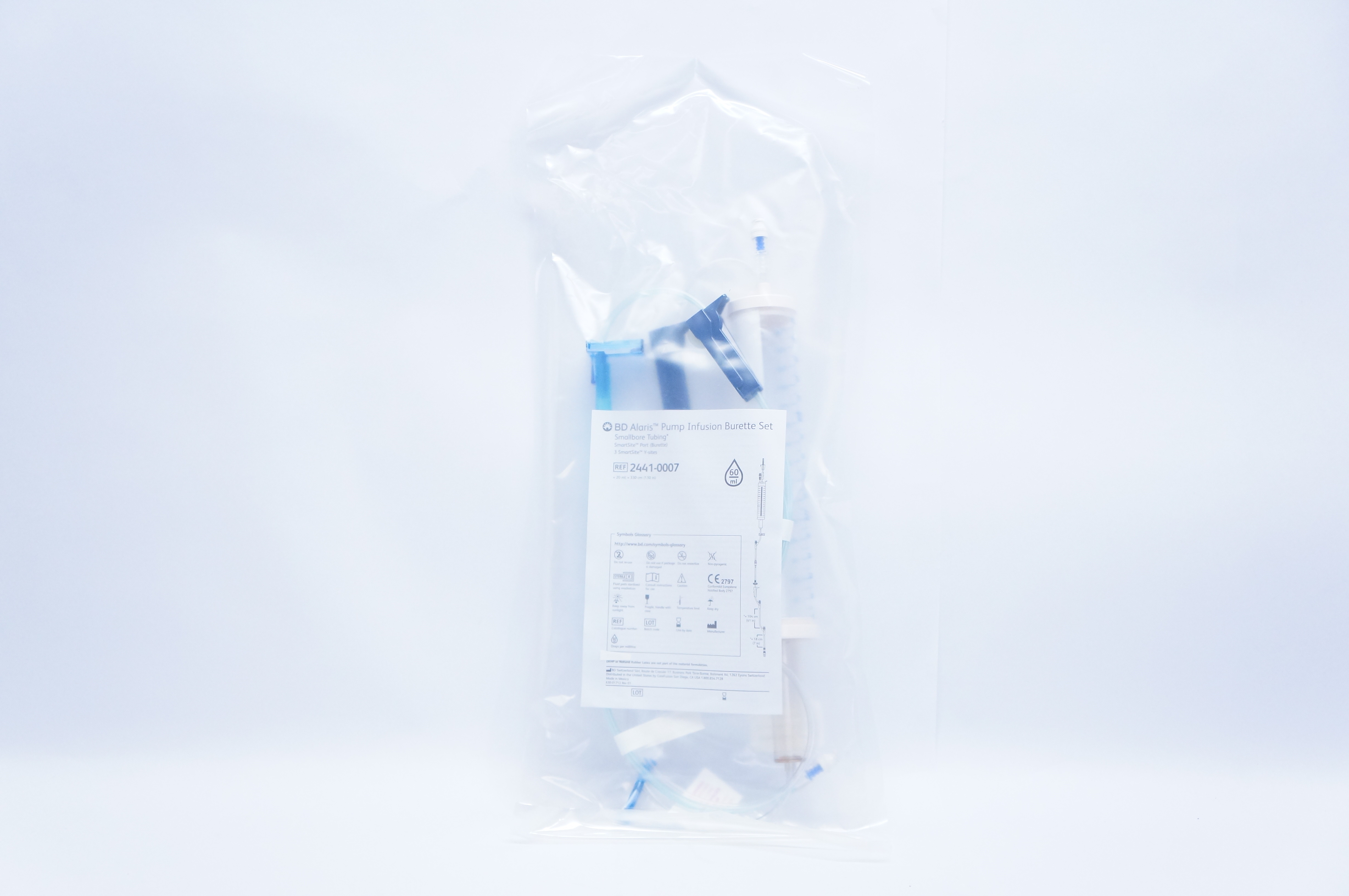 BD 2441-0007 Alaris Pump Infusion Burette Set 60ml