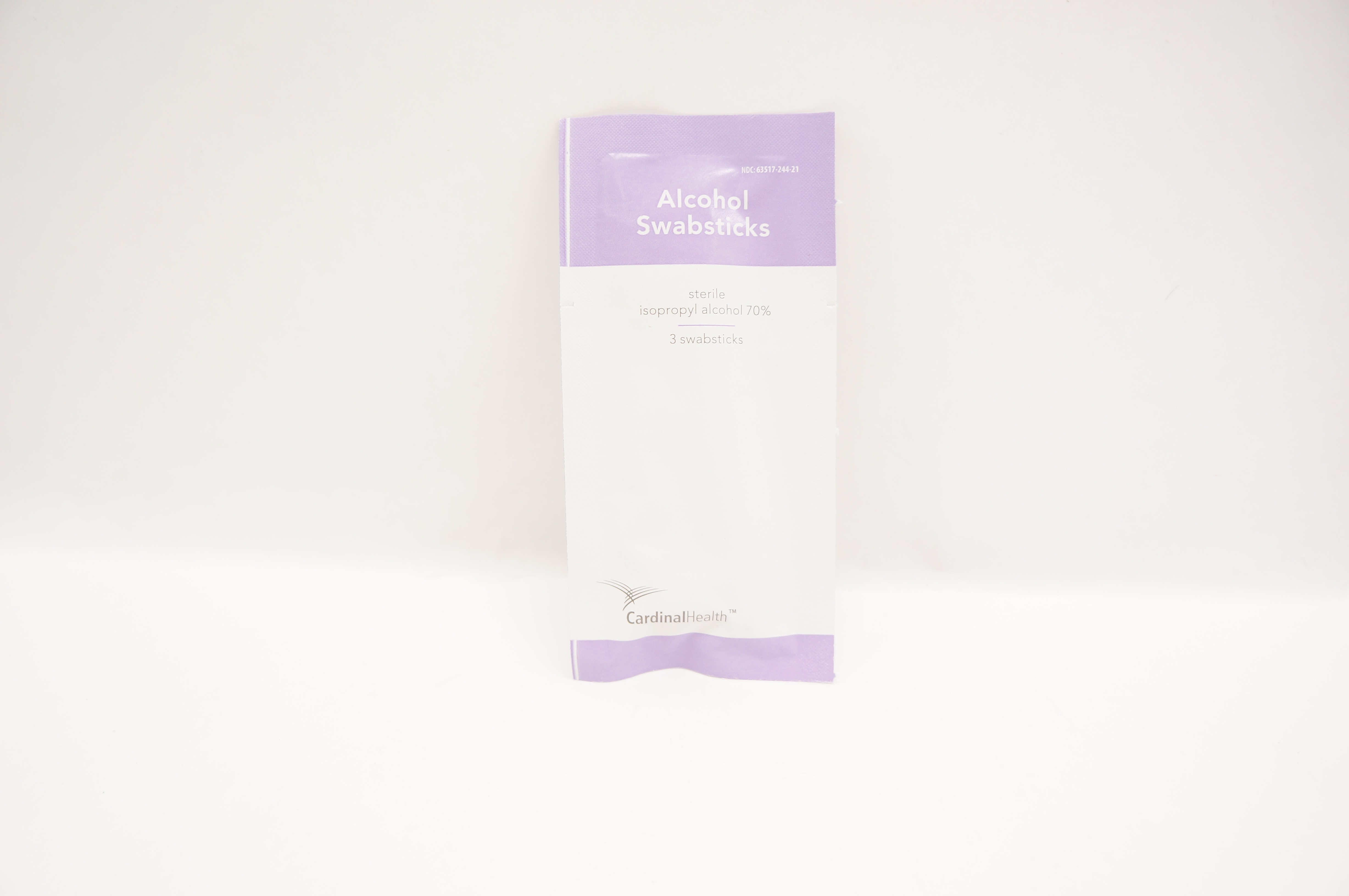 Cardinal Health AS-APSWBT Alcohol Swabsticks - Pack of 3