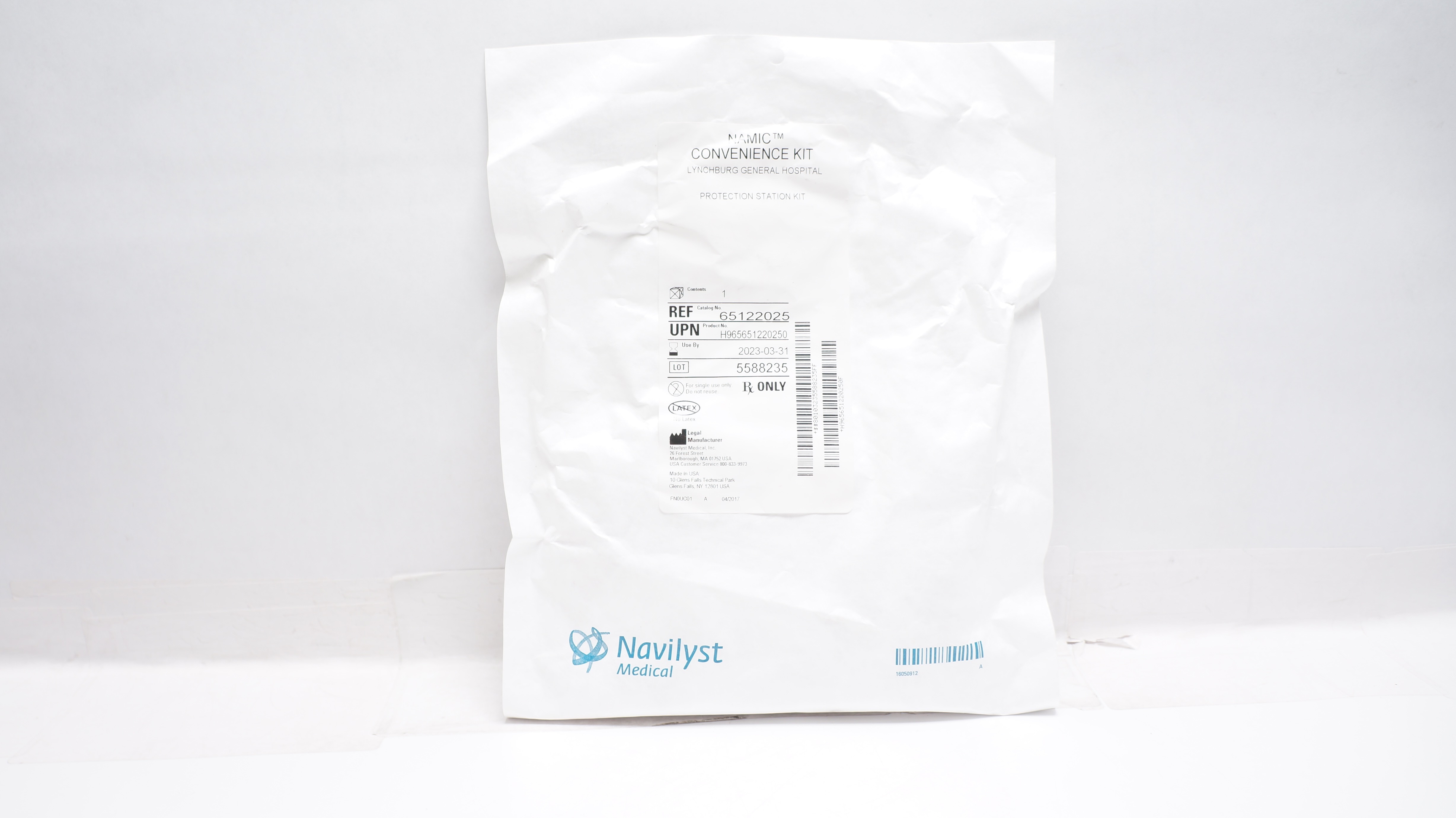 Navilyst Medical 65122025 Namic Convenience Kit (x)