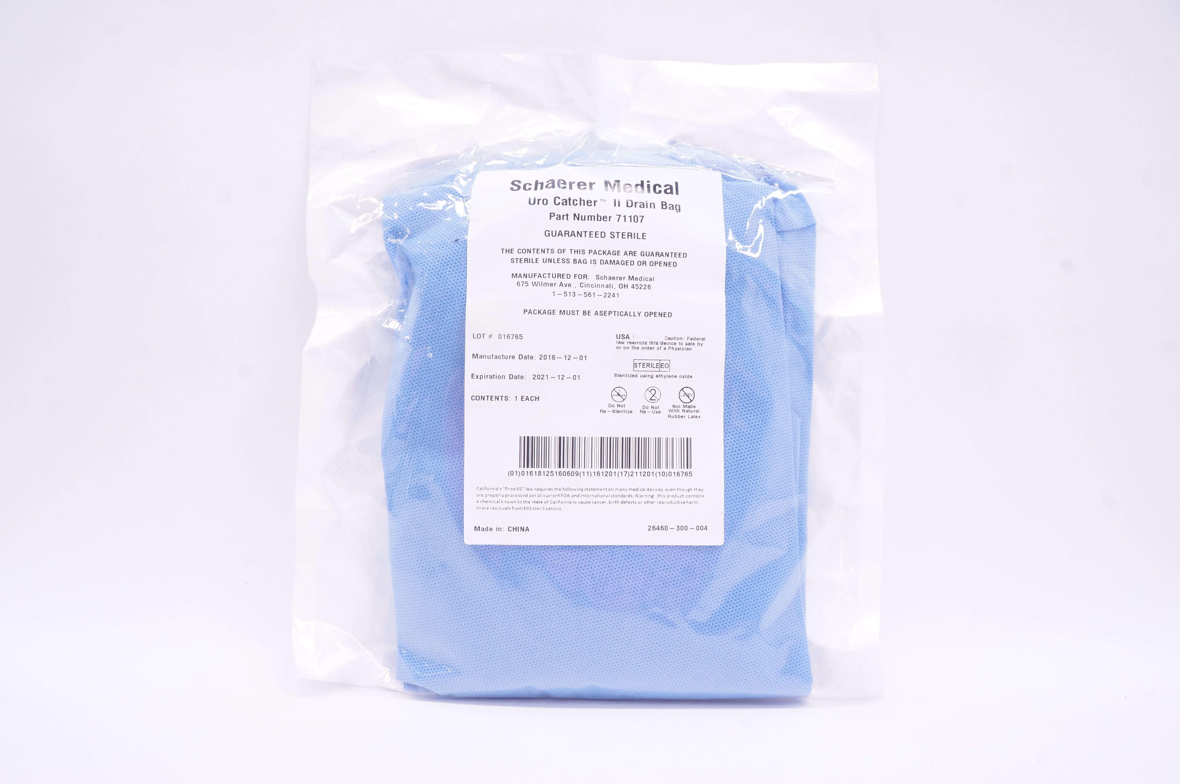 Schaerer Medical 71107 Uro Catcher II Drain Bag