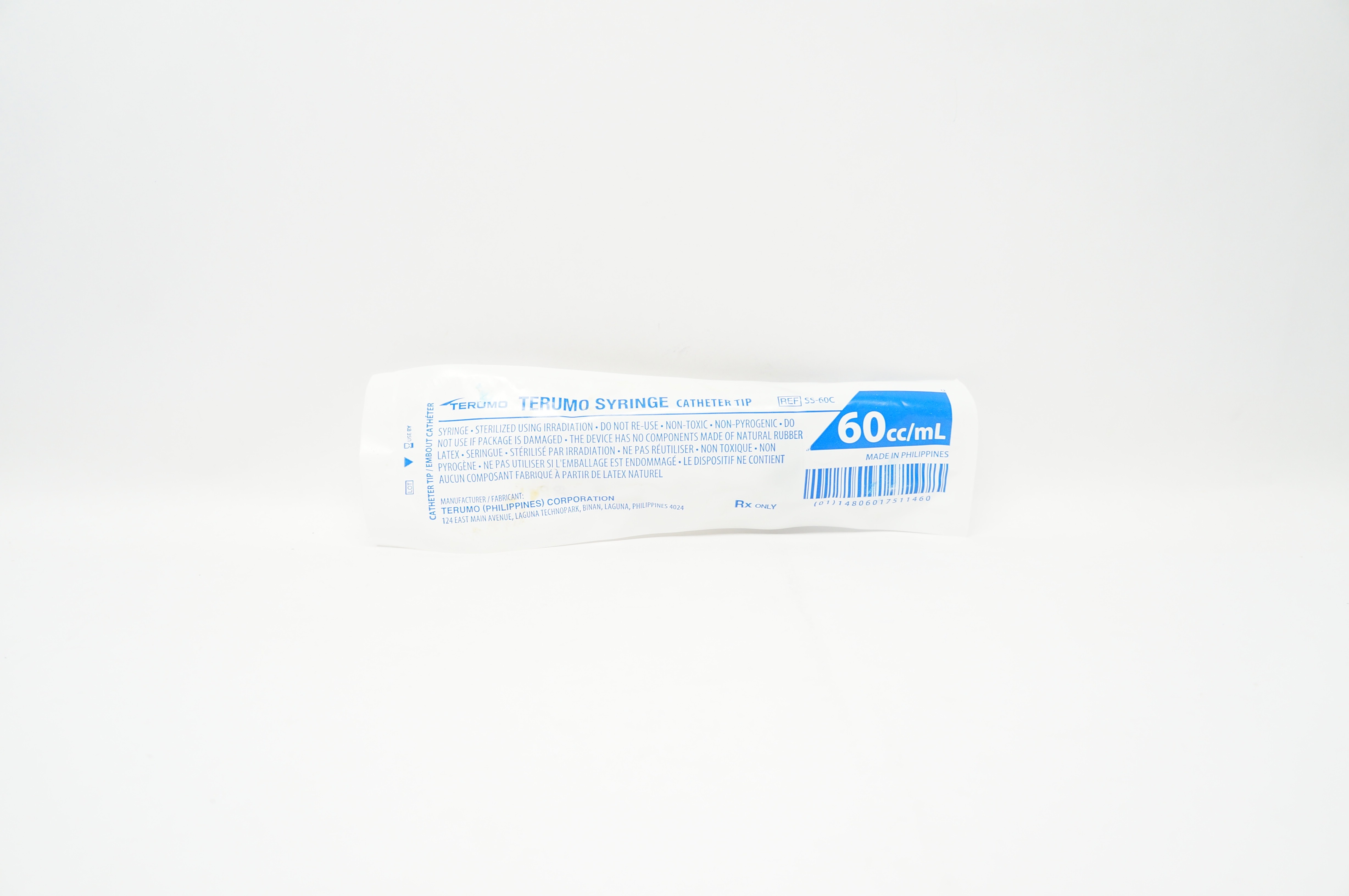 Terumo SS-60C Syringe Cath Tip 60cc/ml