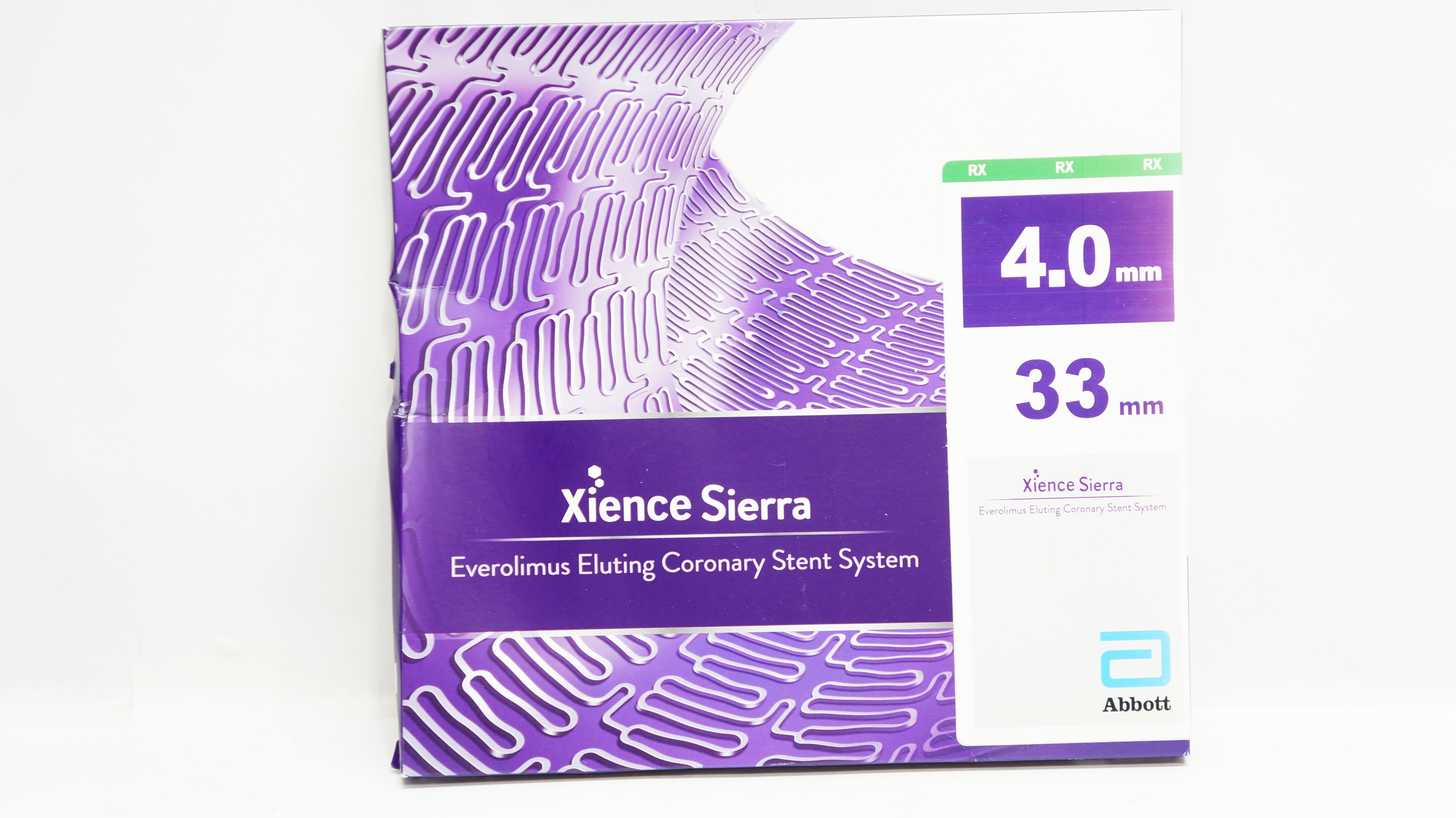 Abbott 1550400-33 Xience Sierra Coronary Stnt System 4.0mm x 33mm (x)