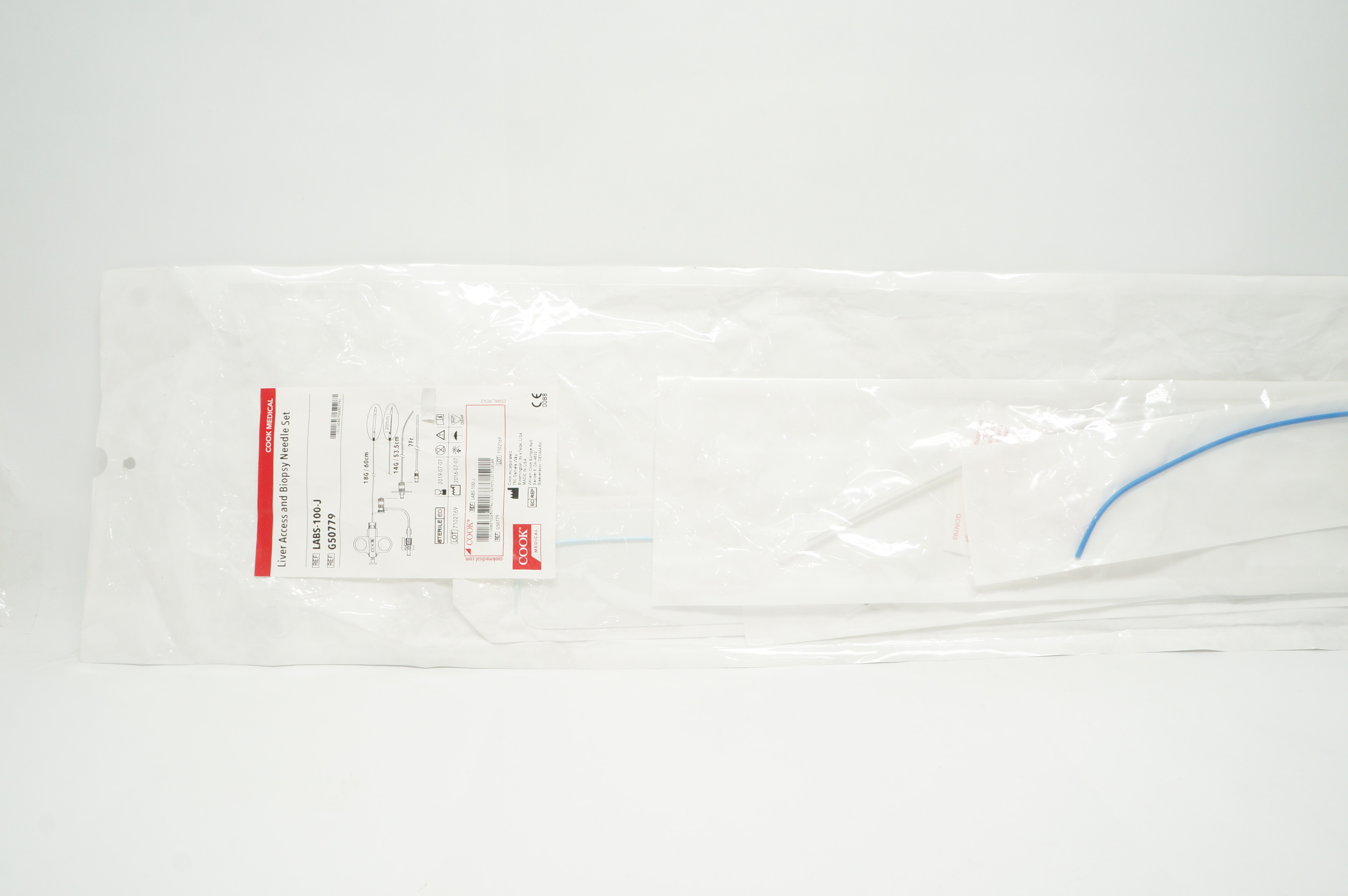 Cook Medical G50779 Liver Access And Biopsy Ndle Set 18 Gauge 60 cm Length (x)
