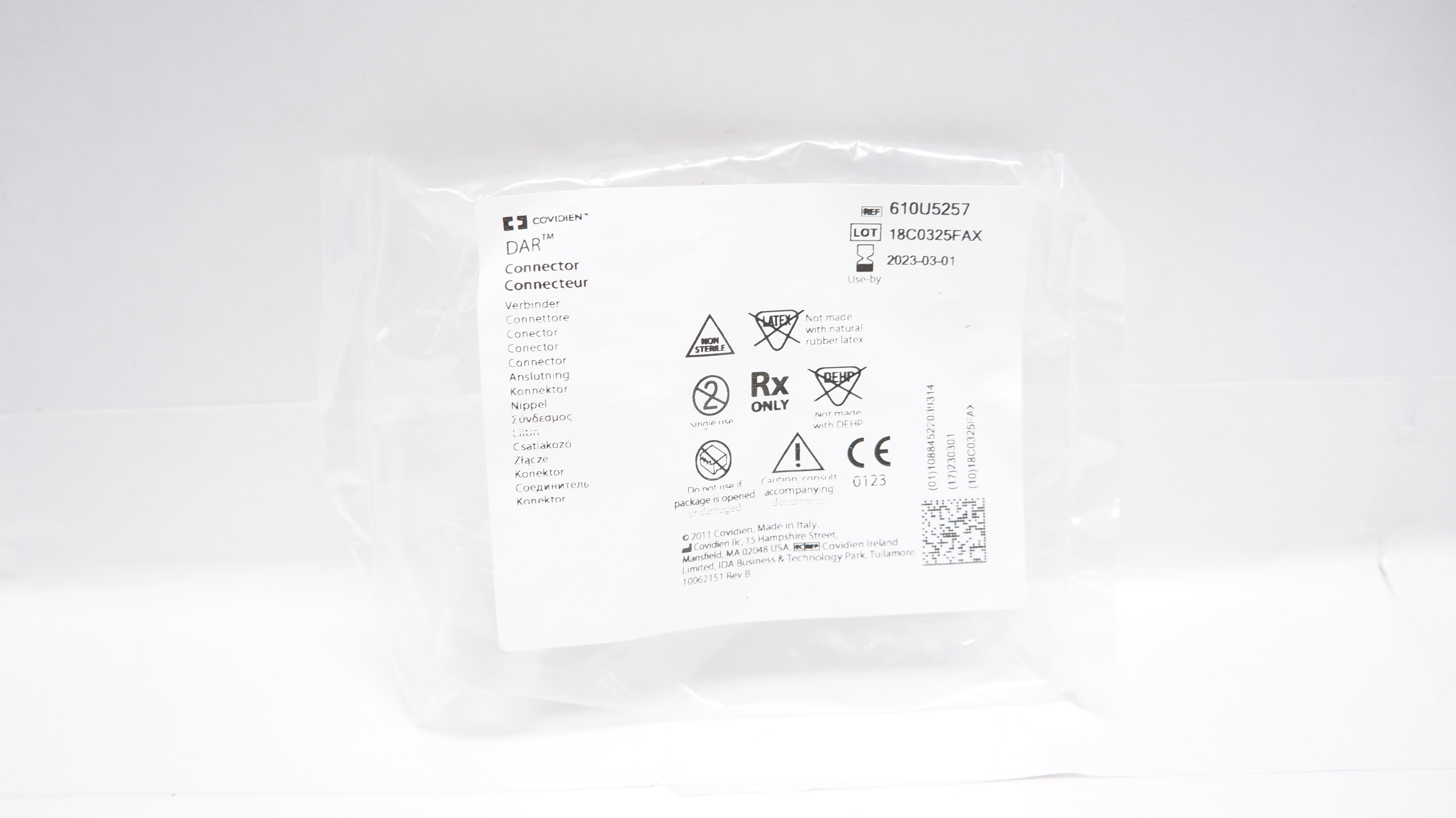 Covidien 610U5257 DAR Connector (x)