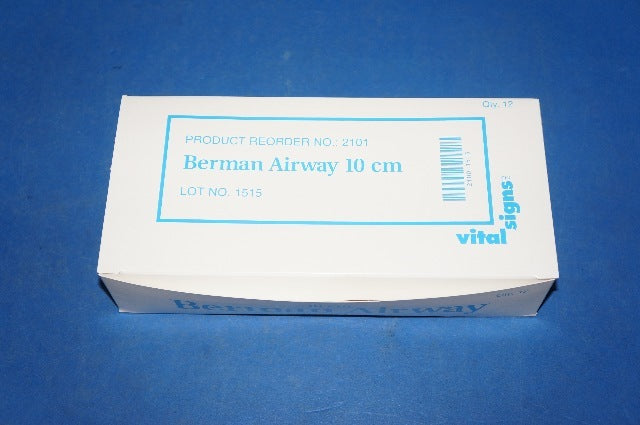 Vital Signs 2101 Berman Airway 10cm ~  Case of 48
