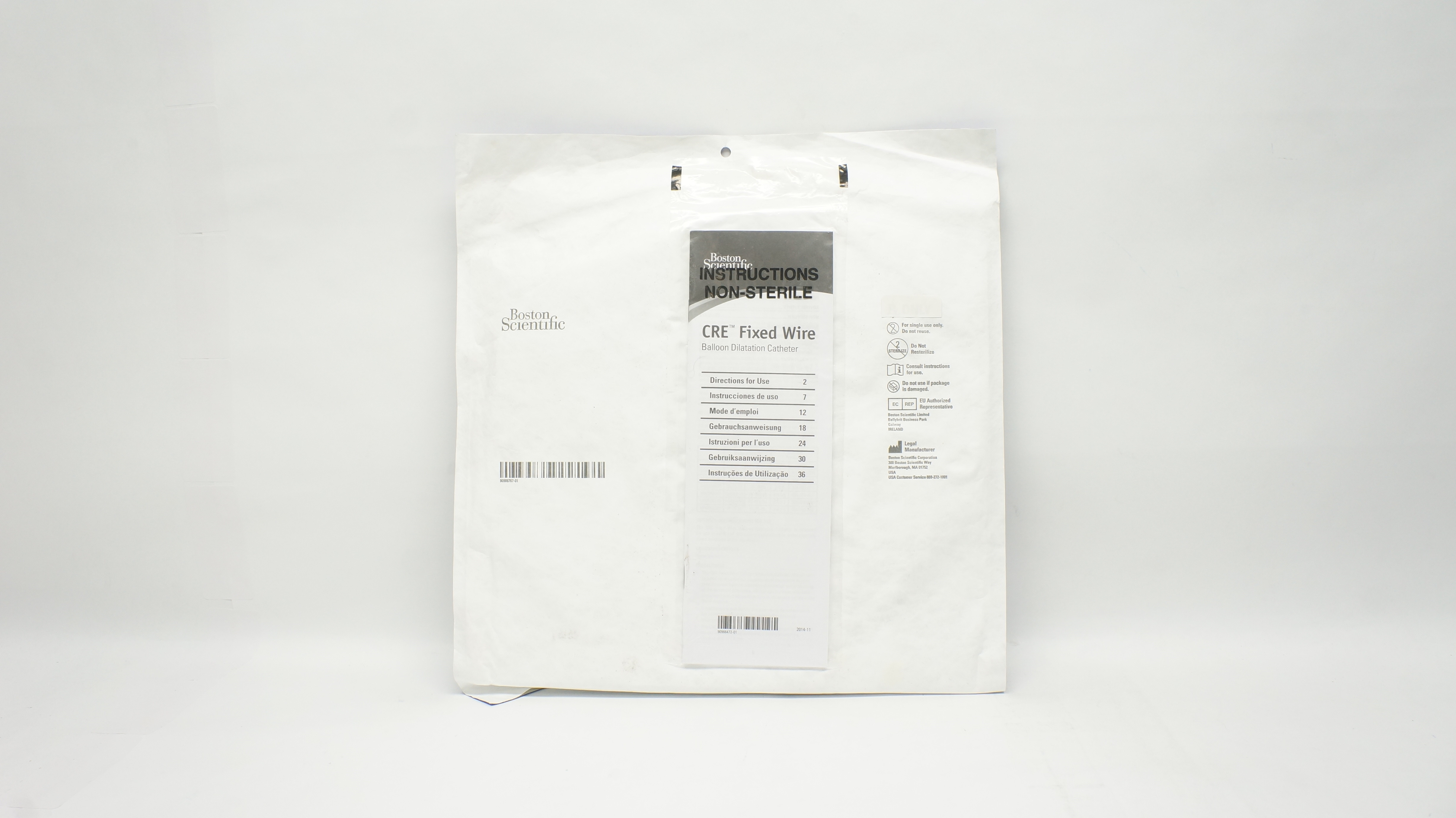 Boston Scientific M00558350 CRE Esophageal Balloon Dilatation Cath.10x11x12mm(x)