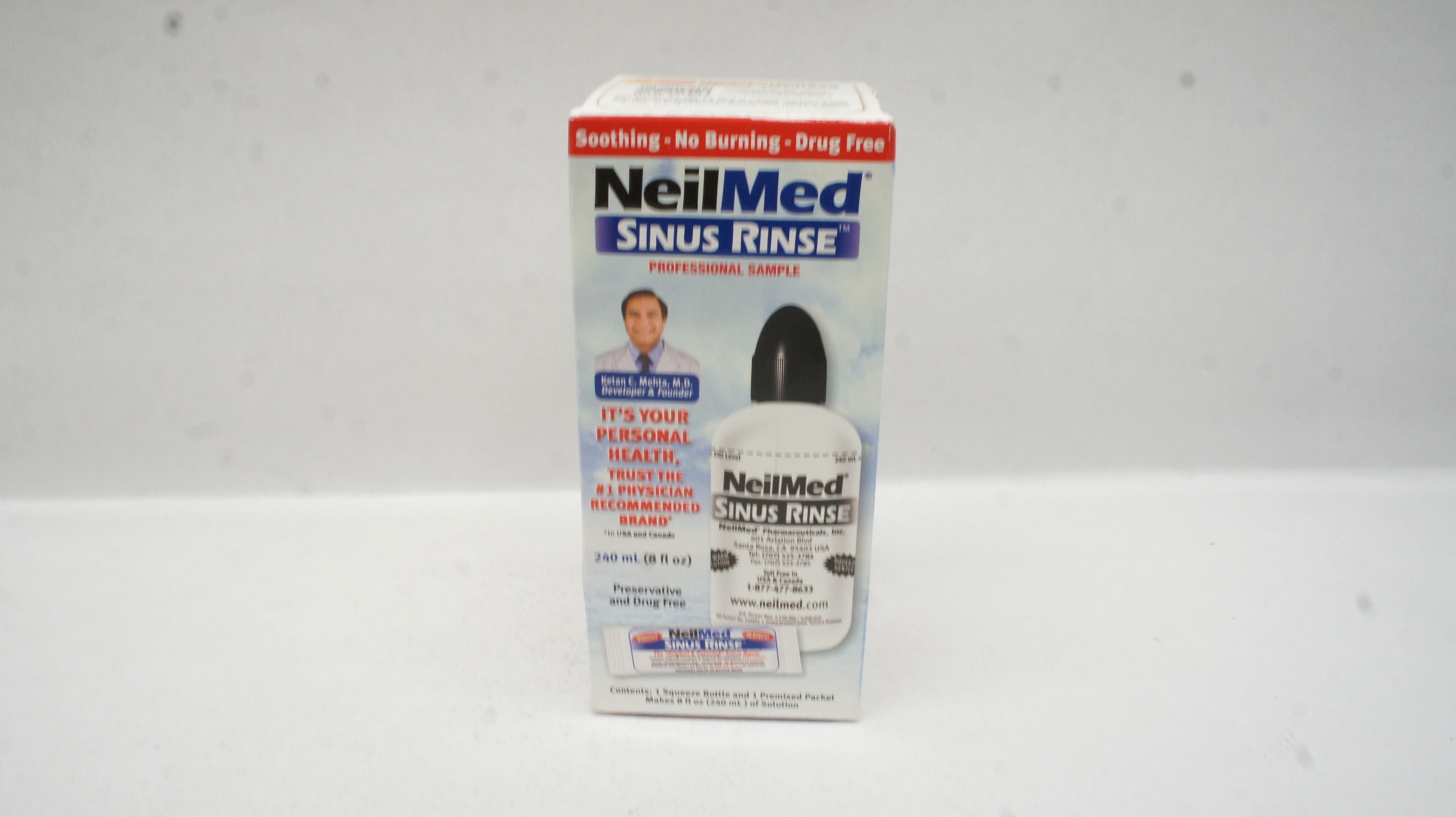 NeilMed Sinus Rinse Soothing Saline Nasal Rinse 8fl.oz.