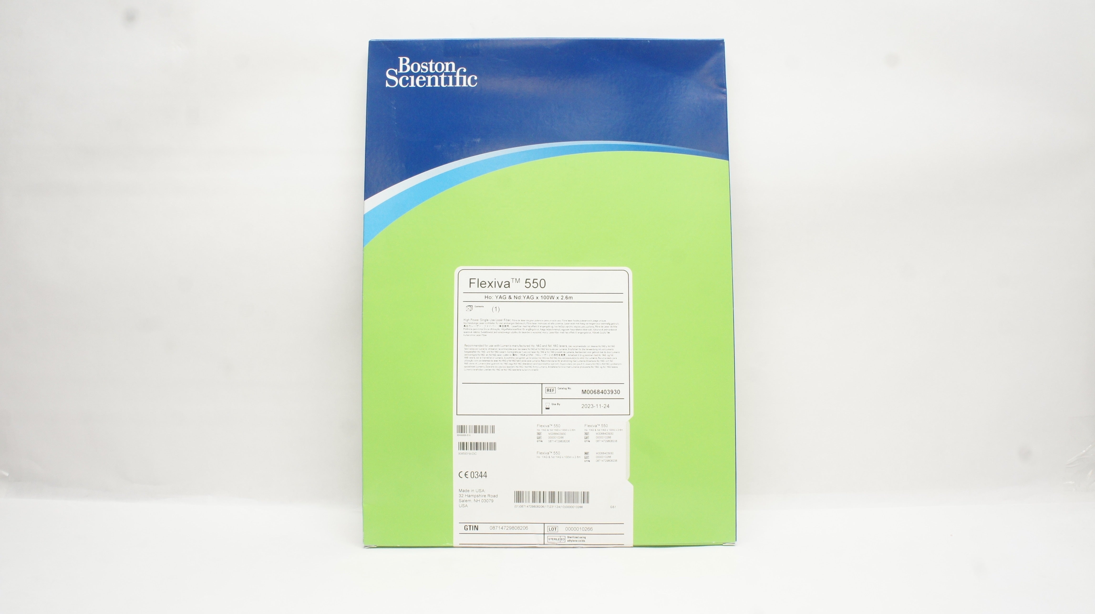 Boston Scientific M0068403930 Flexiva 550 YAG & ND YAG x 100W x 2.6m