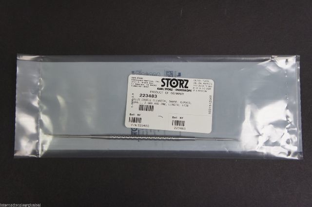 Karl Storz 223483 Ulug Double Elevator Sharp Curved Small 2.5mm and 2mm