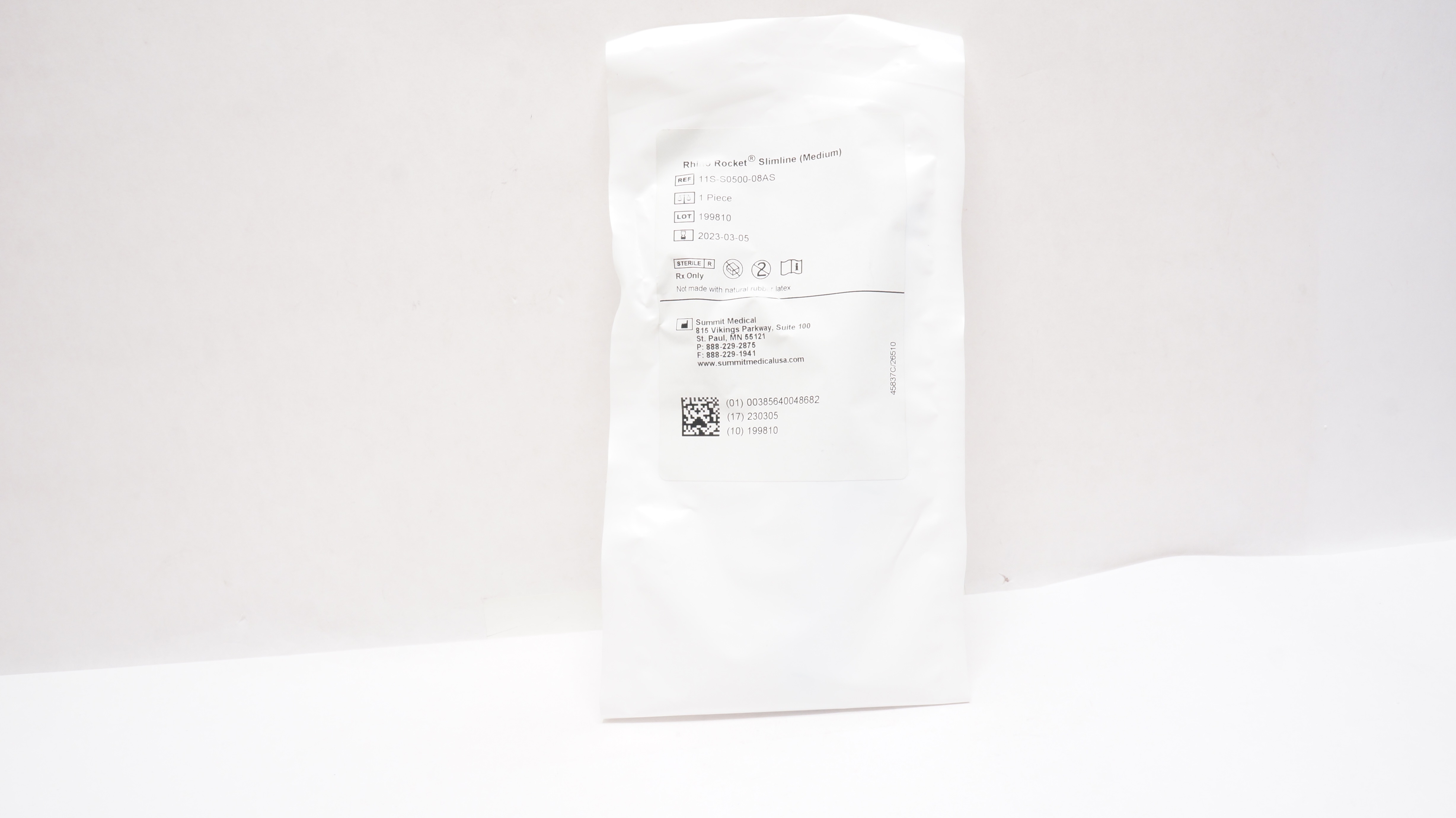 Shippert Medical 11S-S0500-08AS Rhino Rocket Slimline, Medium (x)