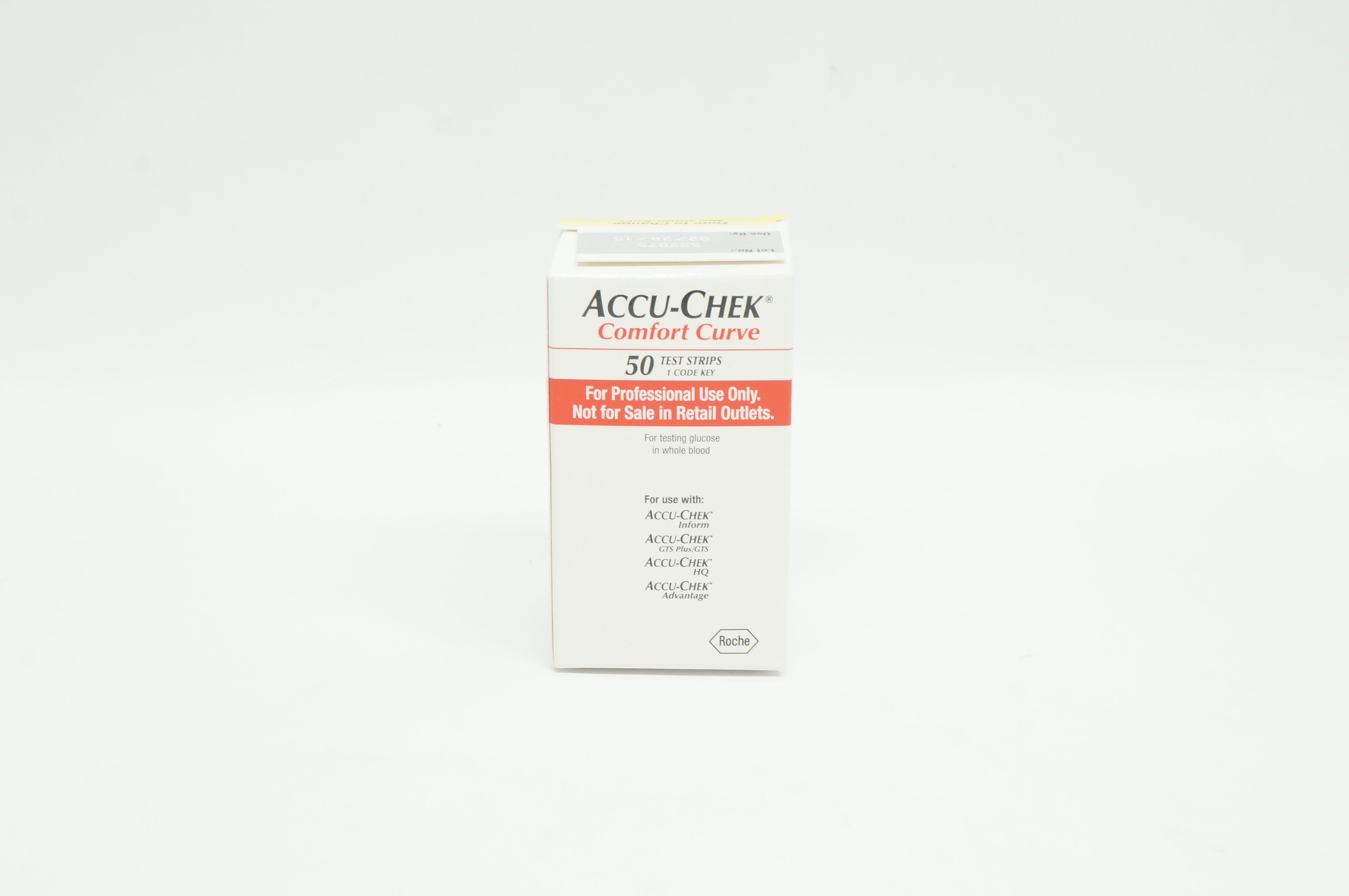 Roche Diagnostics 2030365 Accu-Chek Comfort Curve 50CT HOSP (x) - Box of 72