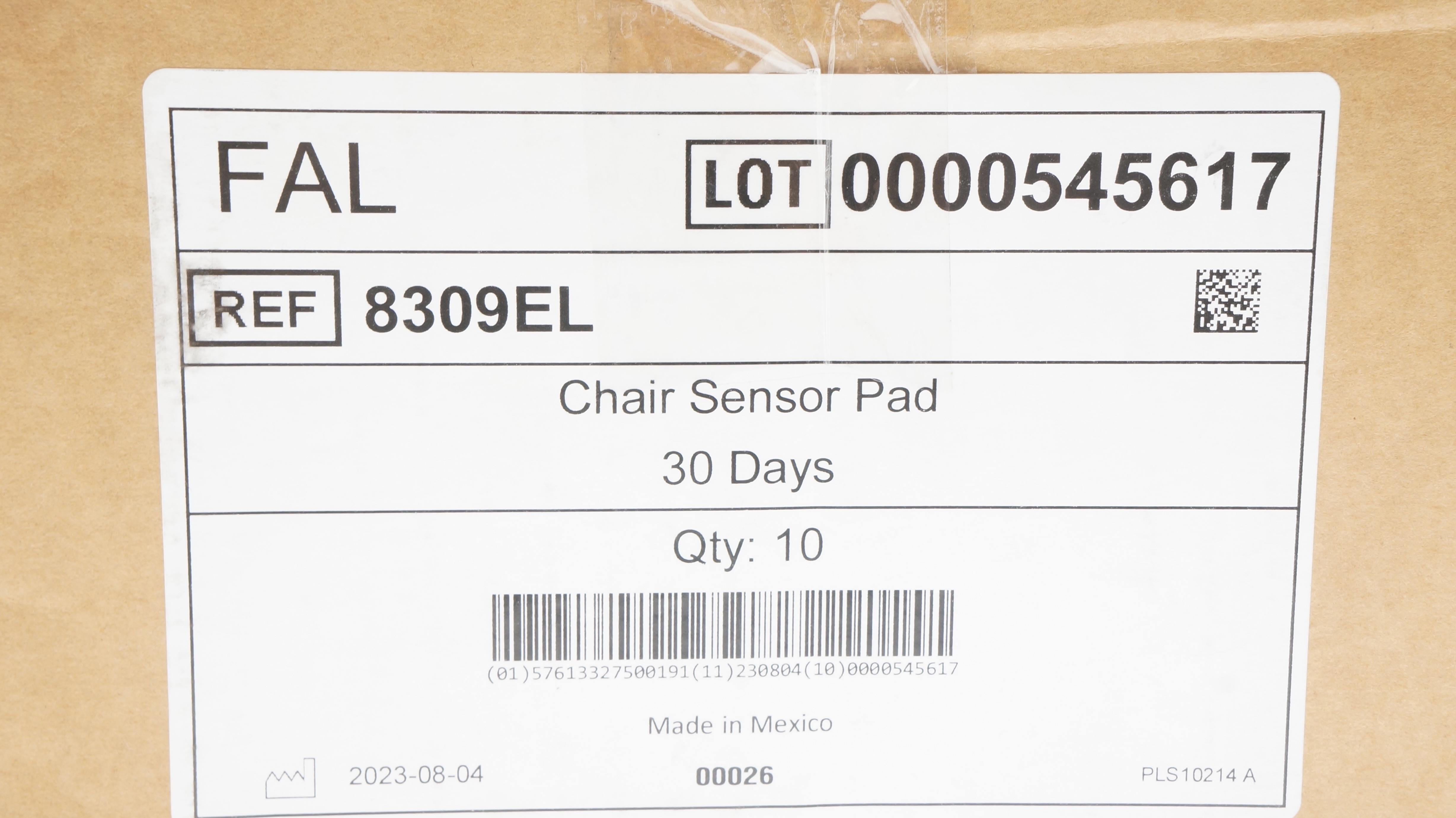 Stryker 8309EL Chair Sensor Pad - Case of 10