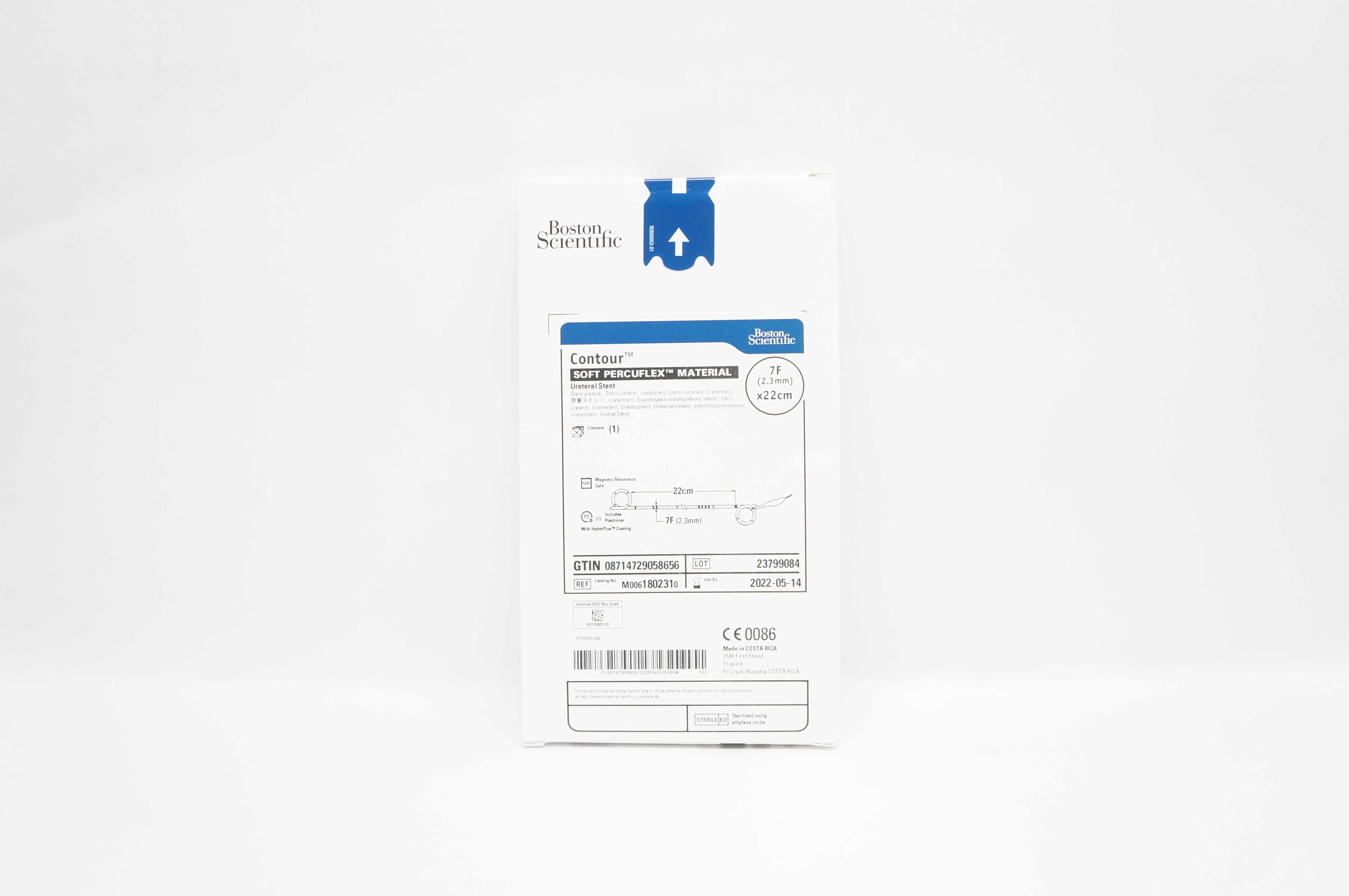 Boston Scientific M0061802310 Percuflex Material Ureteral Stnt 7F x 22 cm (x)