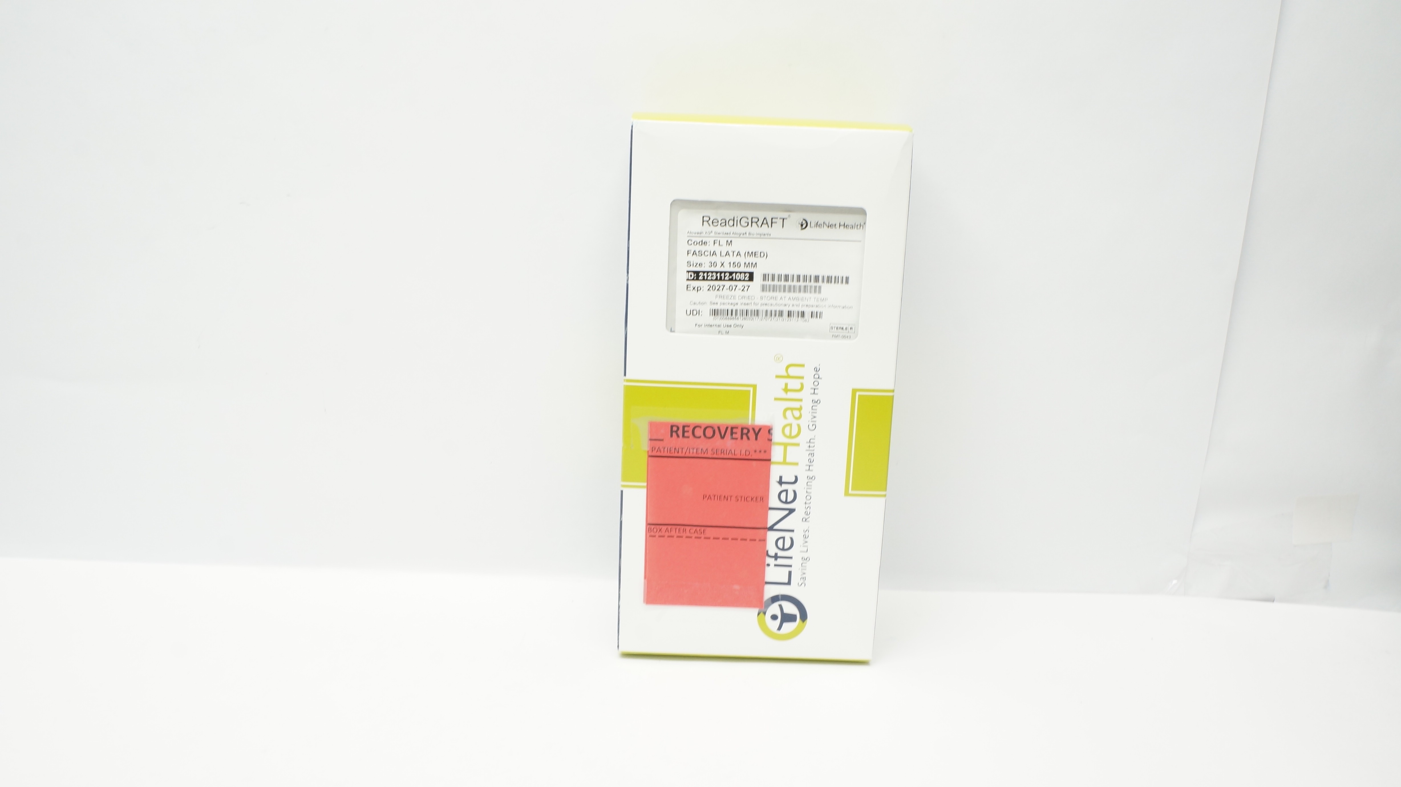 LifeNet Health FL M ReadiGraft Allowash Bio-Implants 30 x 150mm