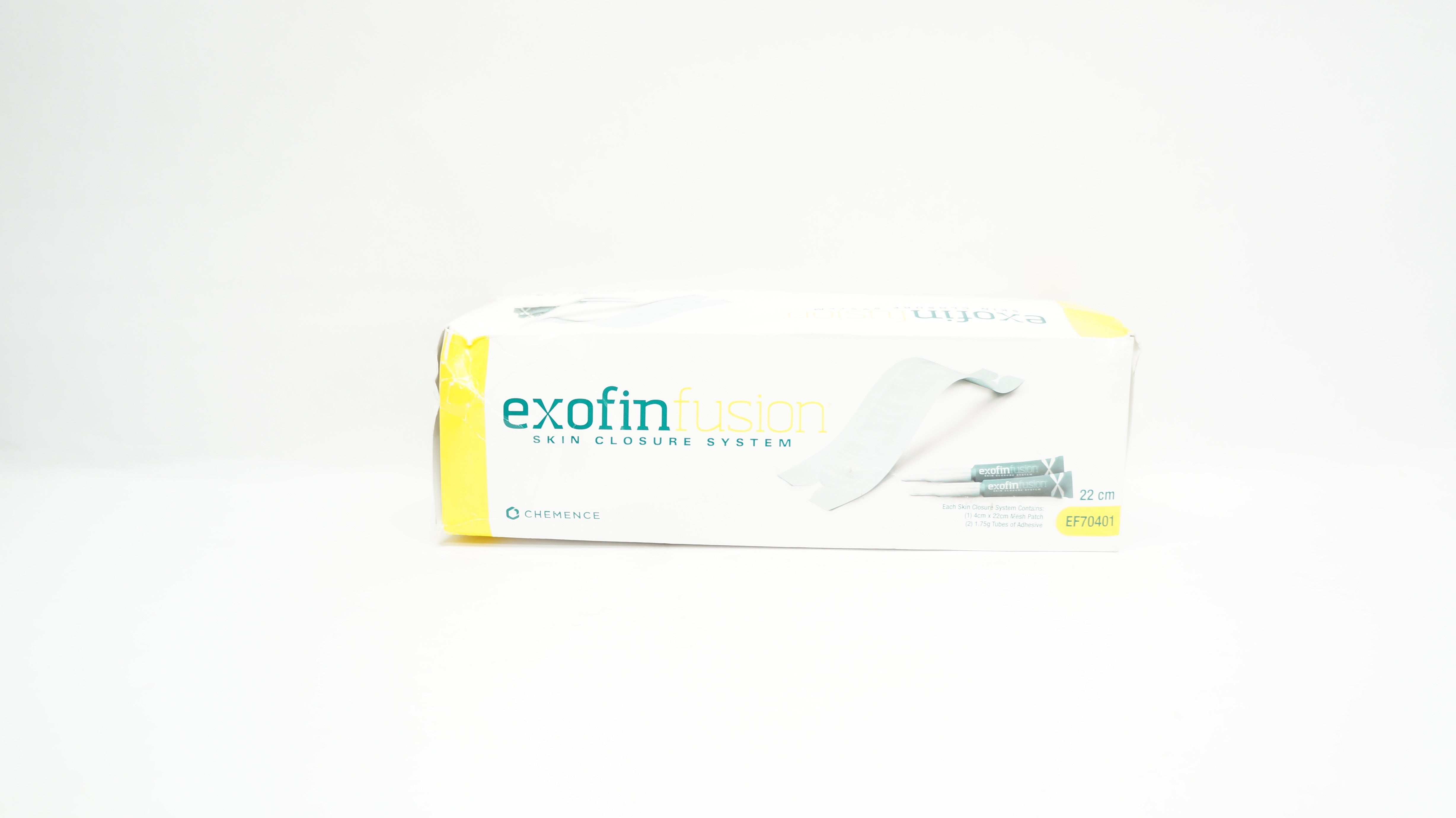 Chemence Medical EF70401 Exofin Fusion Skin Closure System 4cm x 22cm