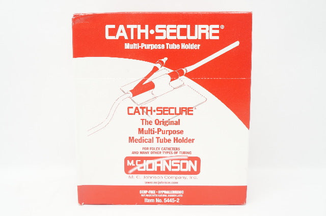 M.C. Johnson 5445-2 Cath. Secure Contour Multi-Purpose Tube Holder - Box of 50