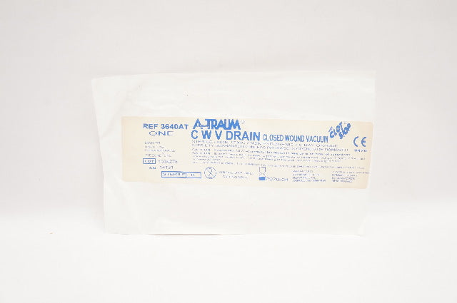 Axiom Medical 3640AT CWV Closed Wound Round Vacuum 7FR Drain, w/ClotStop 75cm(x)