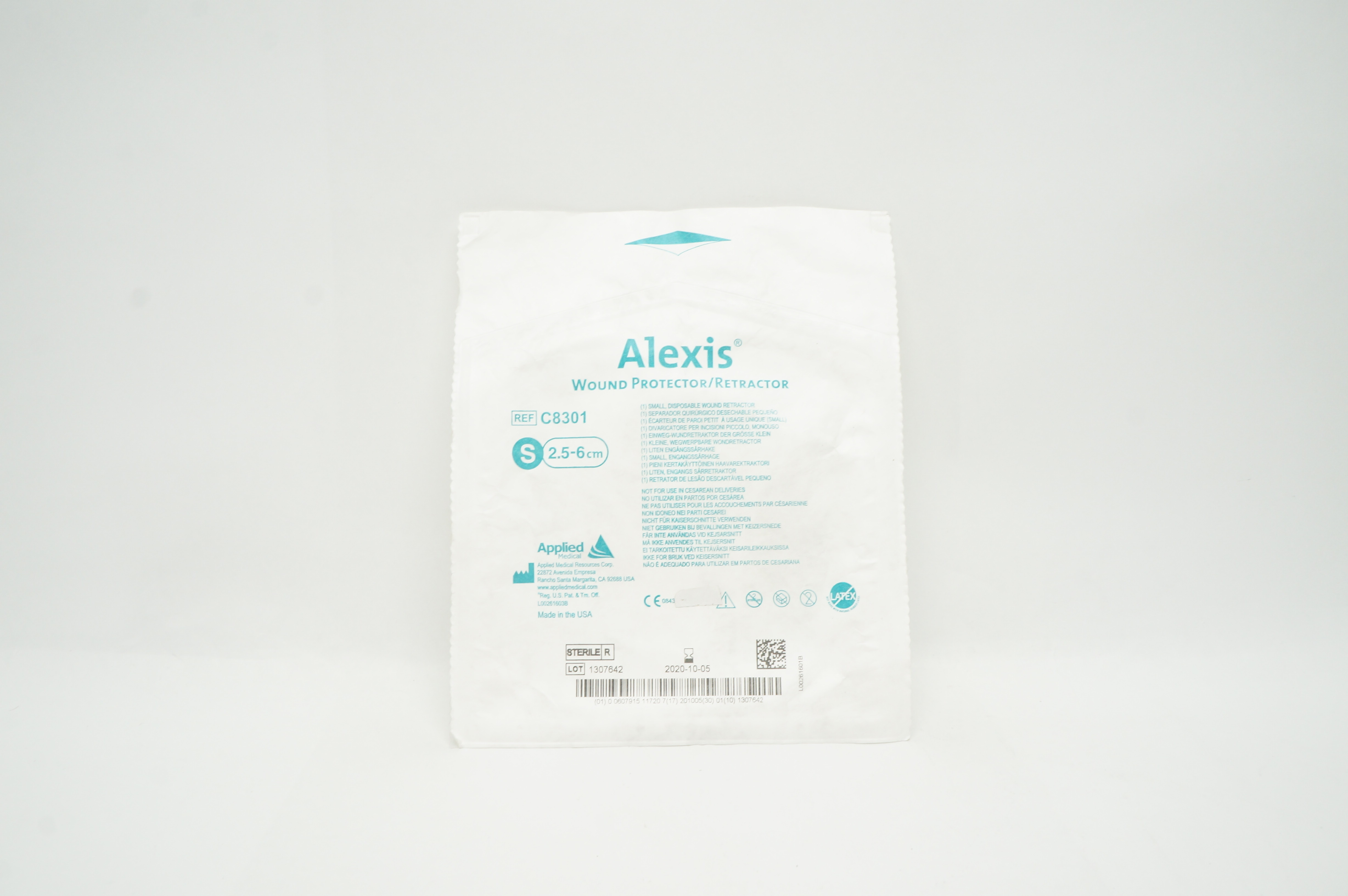 Applied Medical C8301 Alexis Wound Protector/Retractor, Small 2.5-6cm (x)