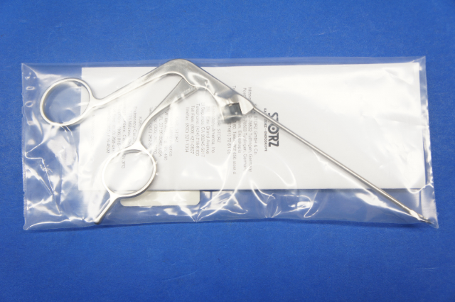 Karl Storz 281710AN Cut Oval Upbiter Punch, W/ Cleaning Port, 3mm x 12cm