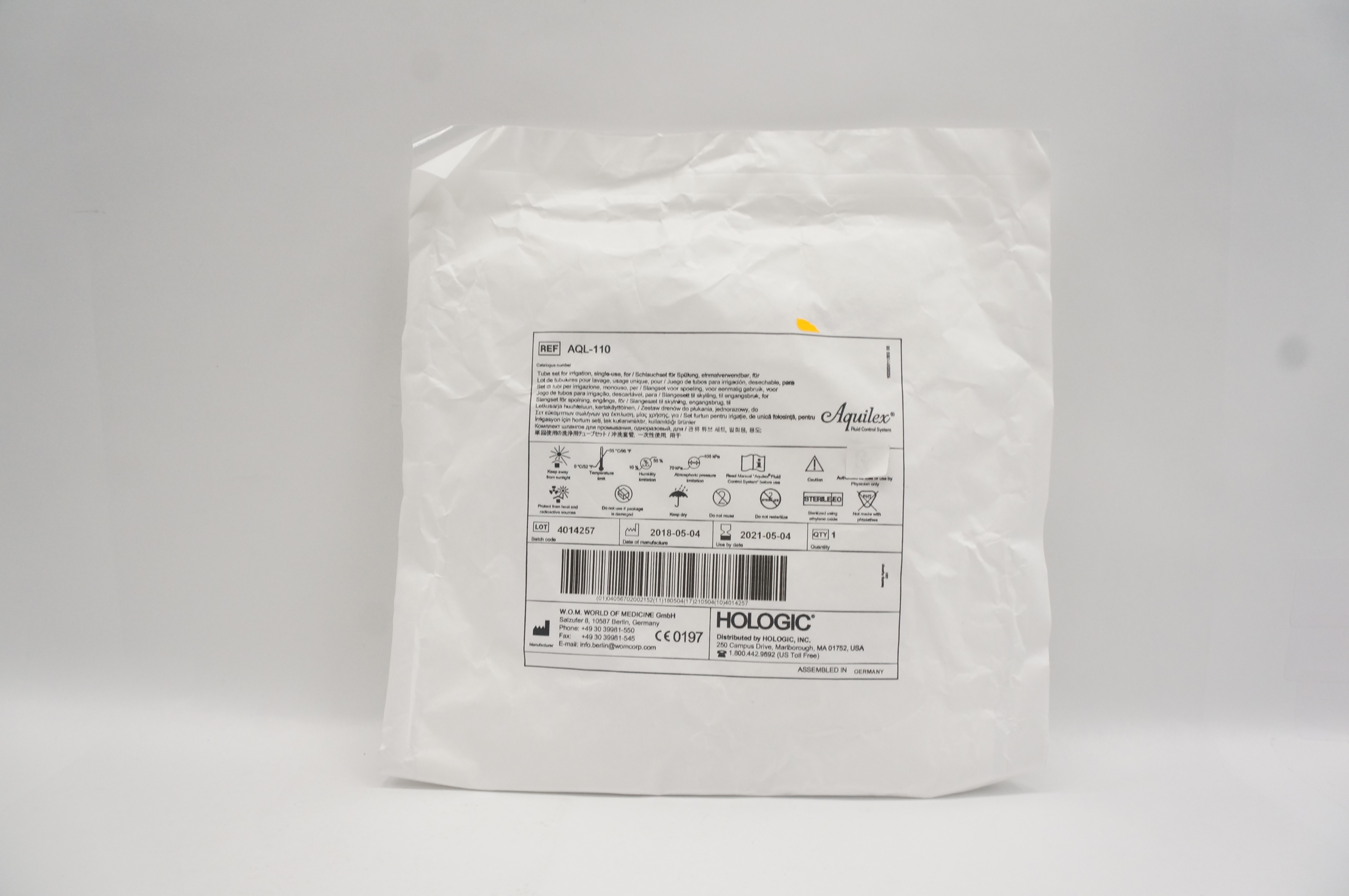 W.O.M.  AQL-110 Aquilex Tube Set For Irrigation (x)