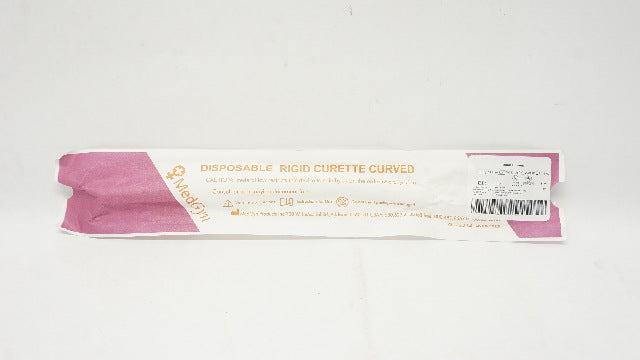 MedGyn 022110 Disposable Rigid Curette Curved 10mm