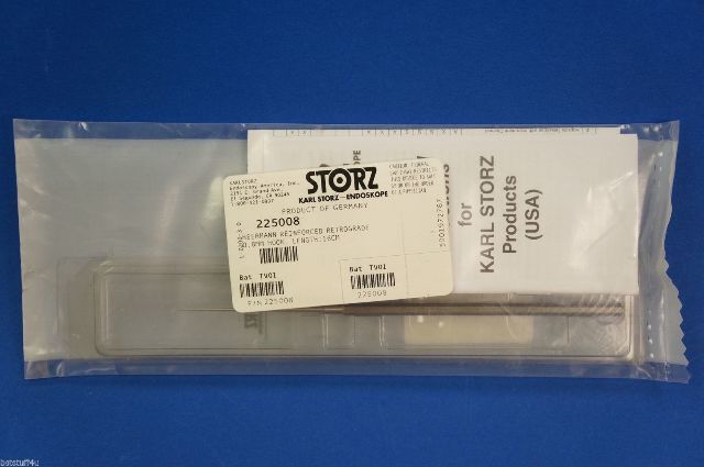 Karl Storz 225008 Heermann Reiforced Retrograde 0.8mm Hook Length 16cm
