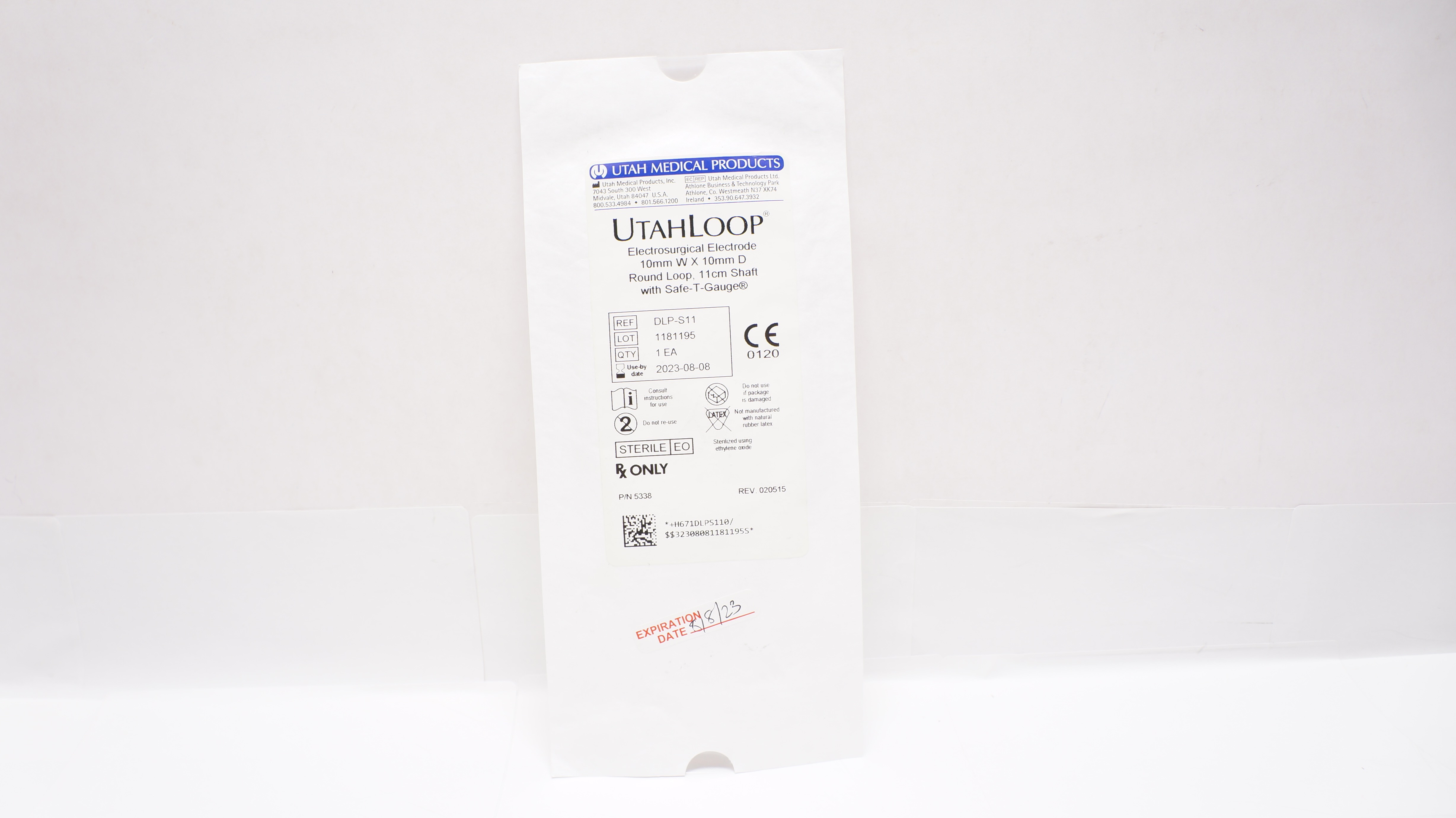 Utah Medical DLP-S11 UtahLoop Electrosurgical Electrode 10mm W x 10mm D (x)