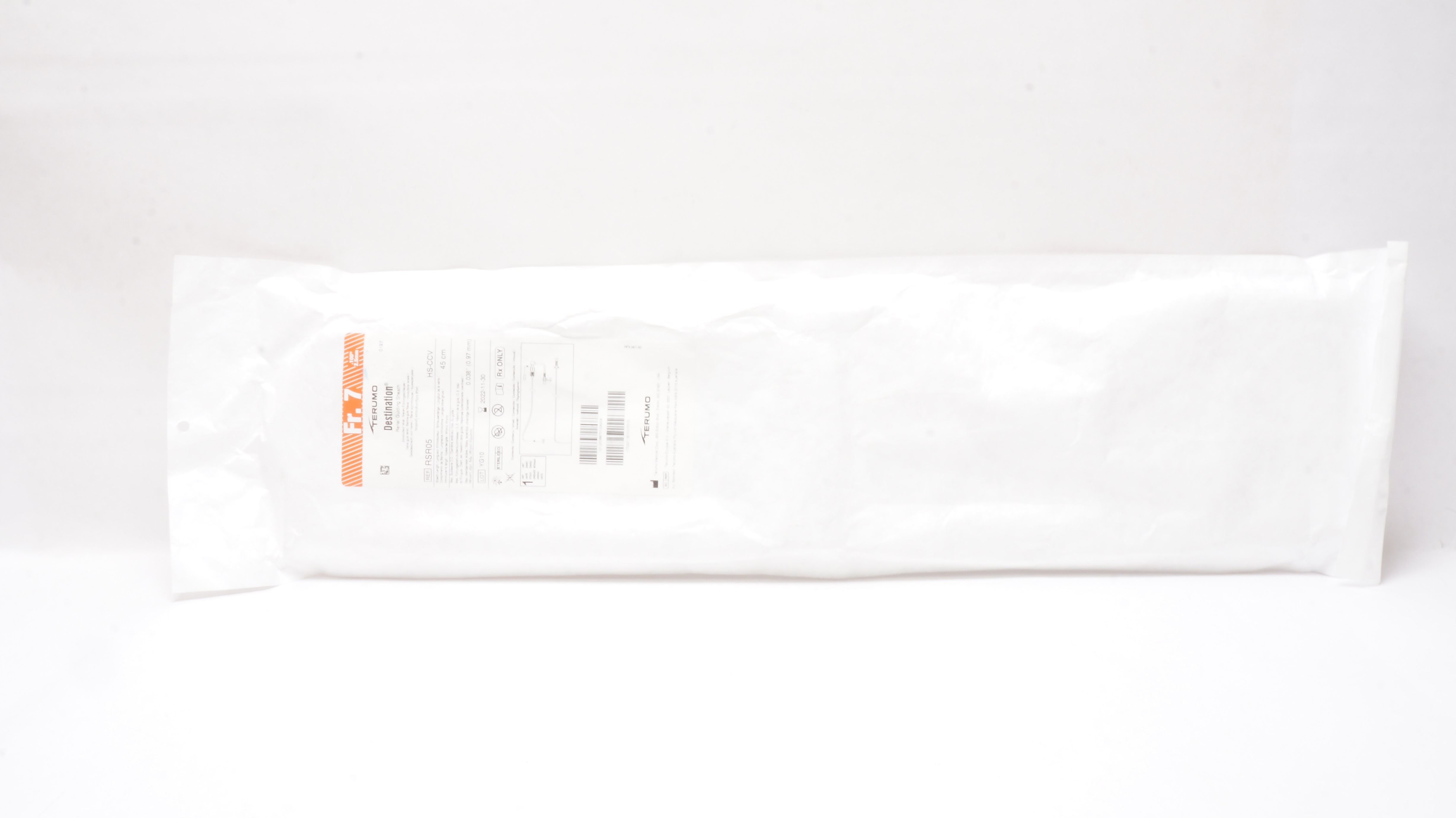 Terumo RSR05 Destination Renal Guiding Sheath 7Fr x 45cm x 0.038inch (x)