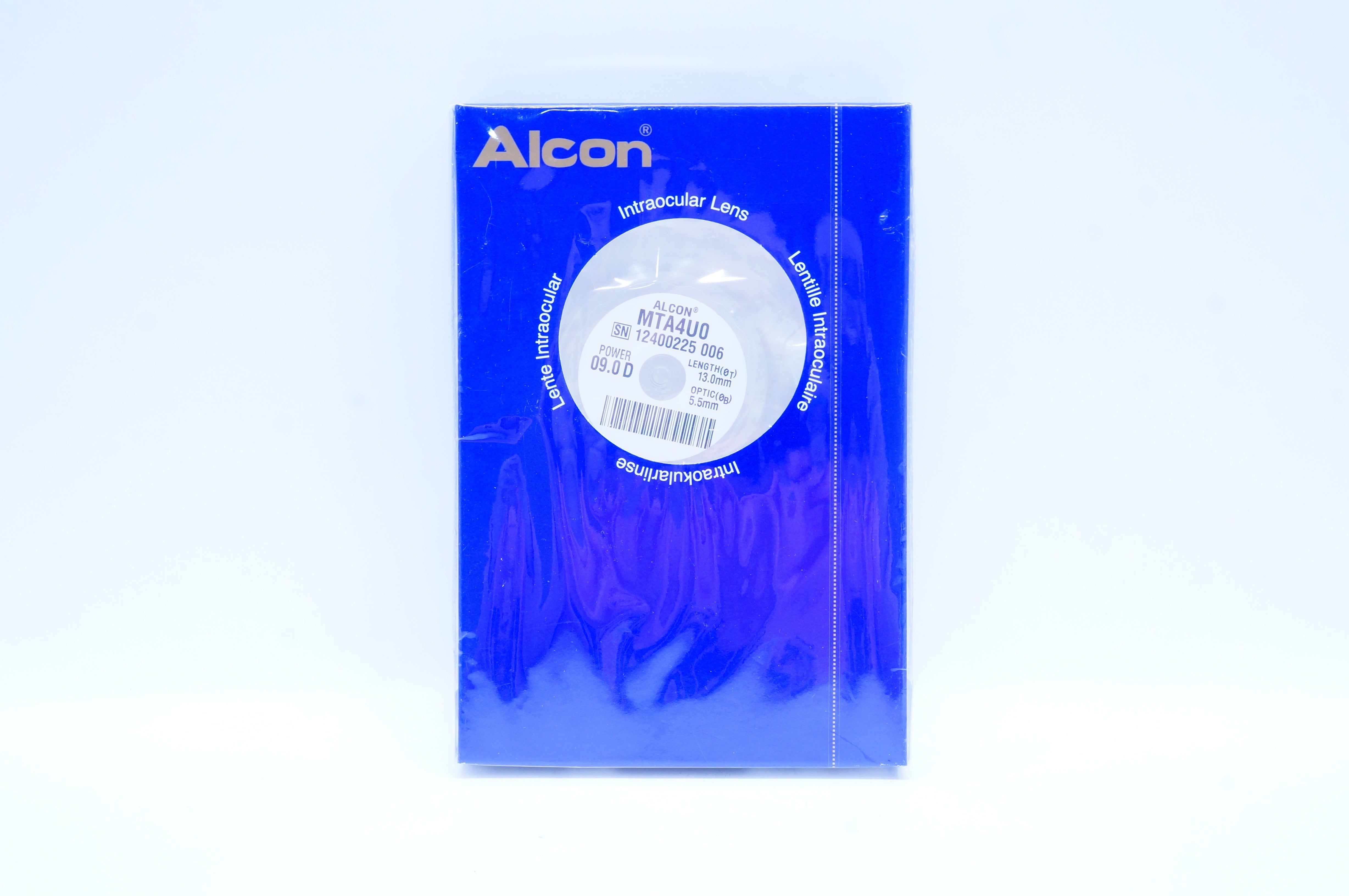Alcon Laboratories MTA4U0 Intraocular Lens  09.0 D x 5.5mm x 13.0mm (x)