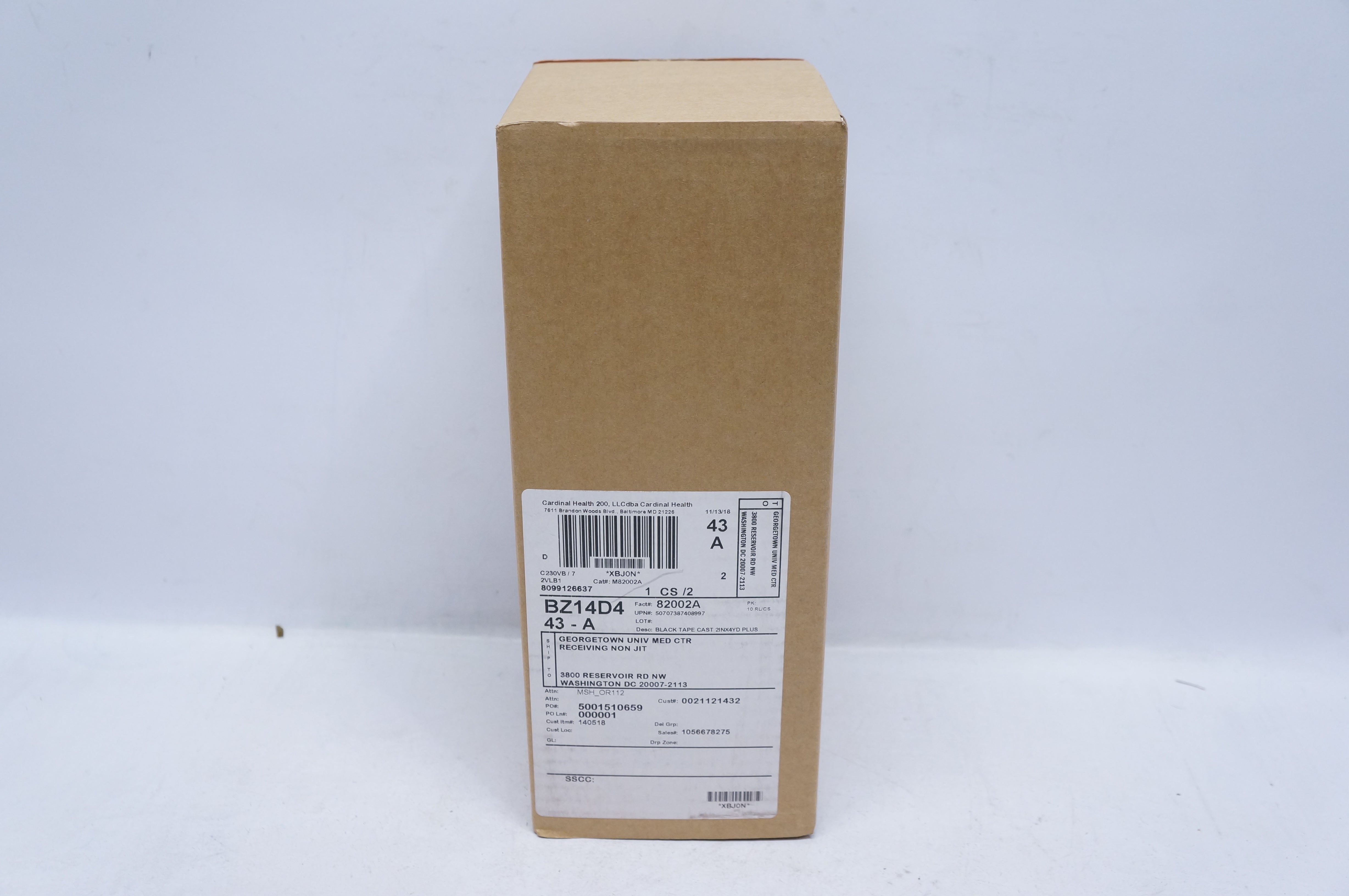 3M 82002A Scotchcast Plus Casting Tape 2inch x 4 yd. - Box of 10