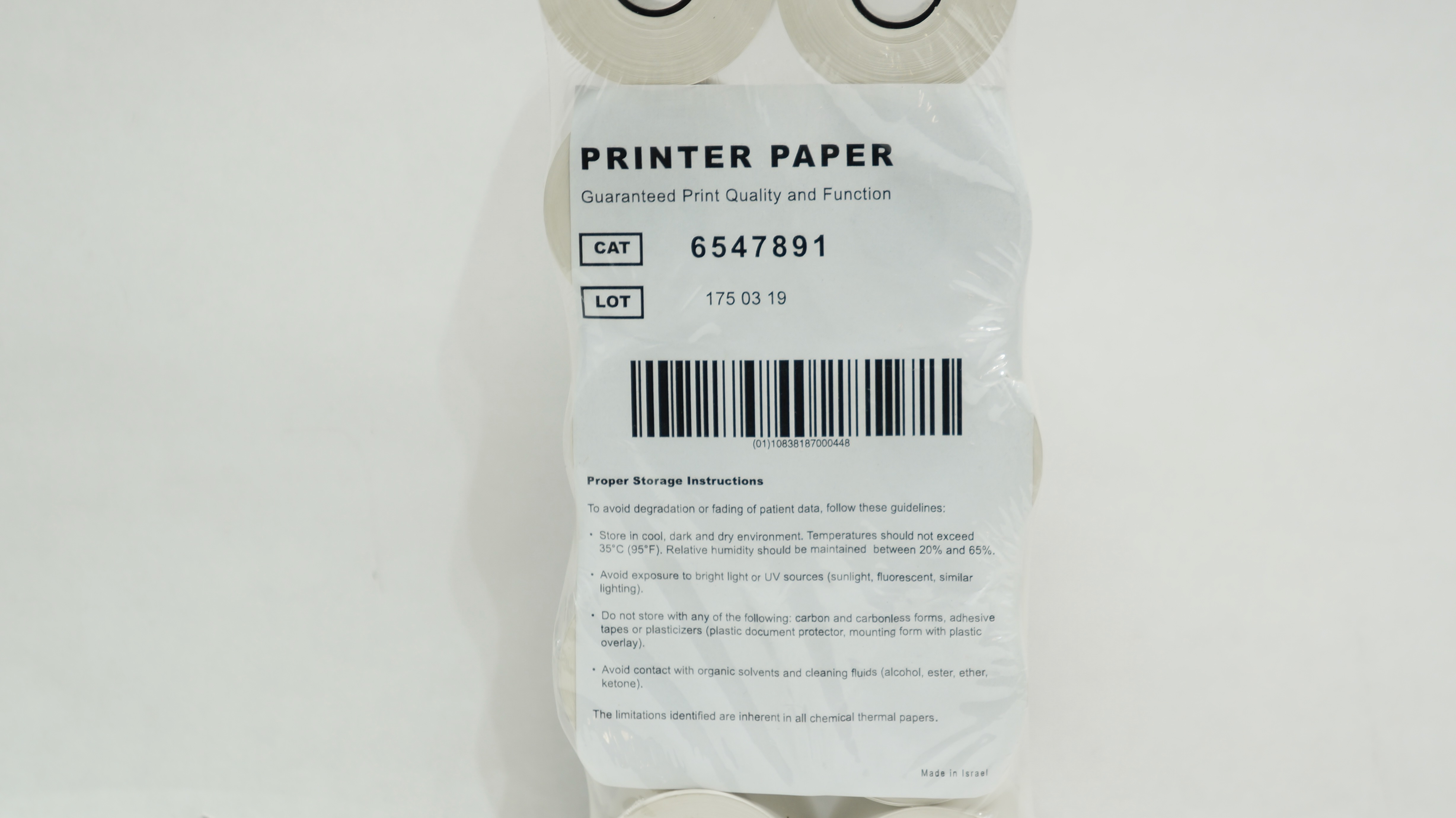 6547891 Printer Paper - Pack of 10