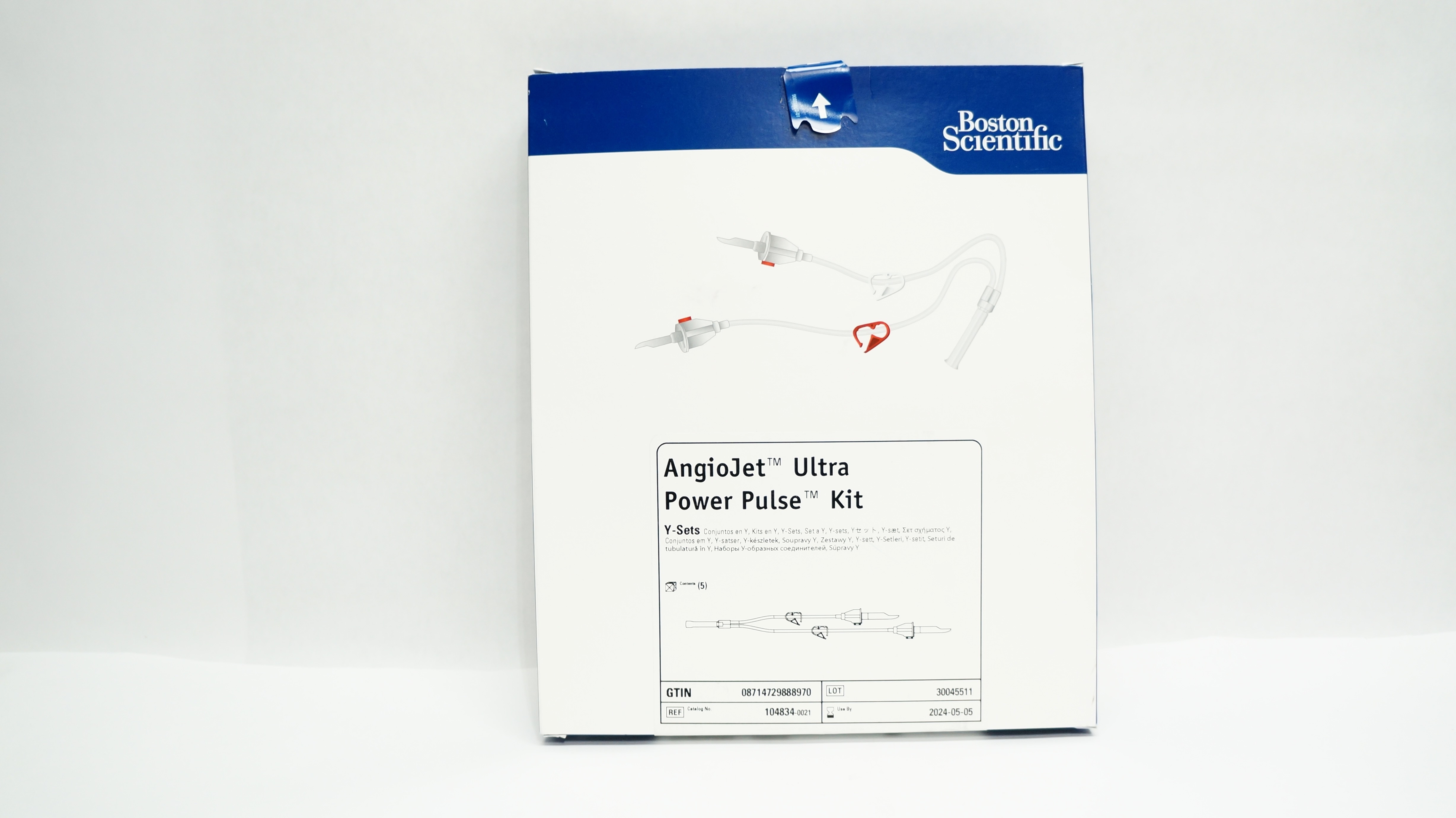 Boston Scientific 104834 AngioJet Ultra Power Pulse Kit - Box of 5