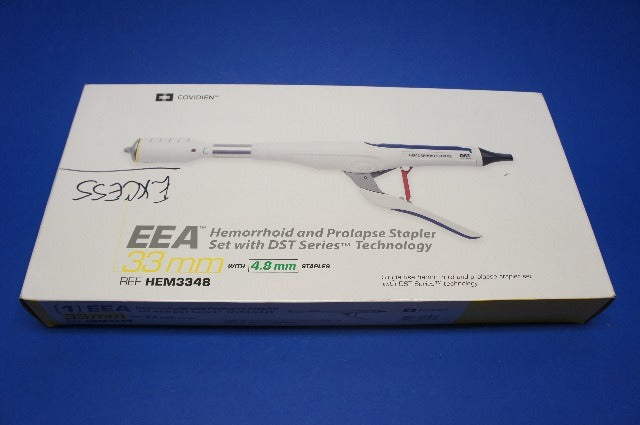 Covidien HEM3348 EEA Hemorrhoid and Prolapse Stapler Set 4.8mm (x)