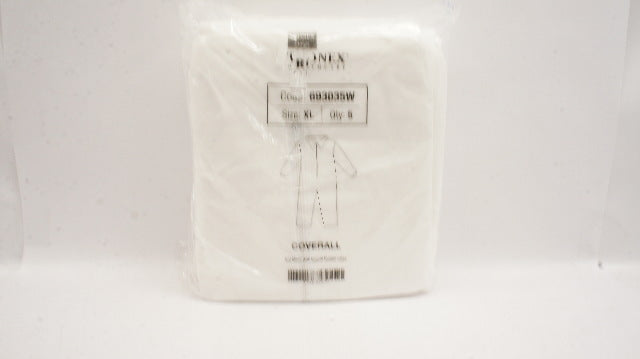 Tronex 693035W Coverall Size XL - Pack of 5