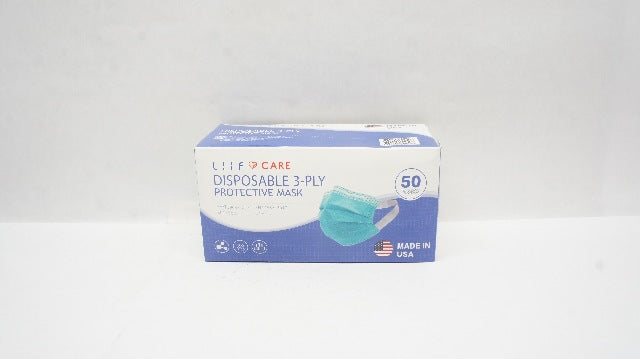 Hudson Holdings Group Disposable 3-Ply Protective Mask - Box of 50