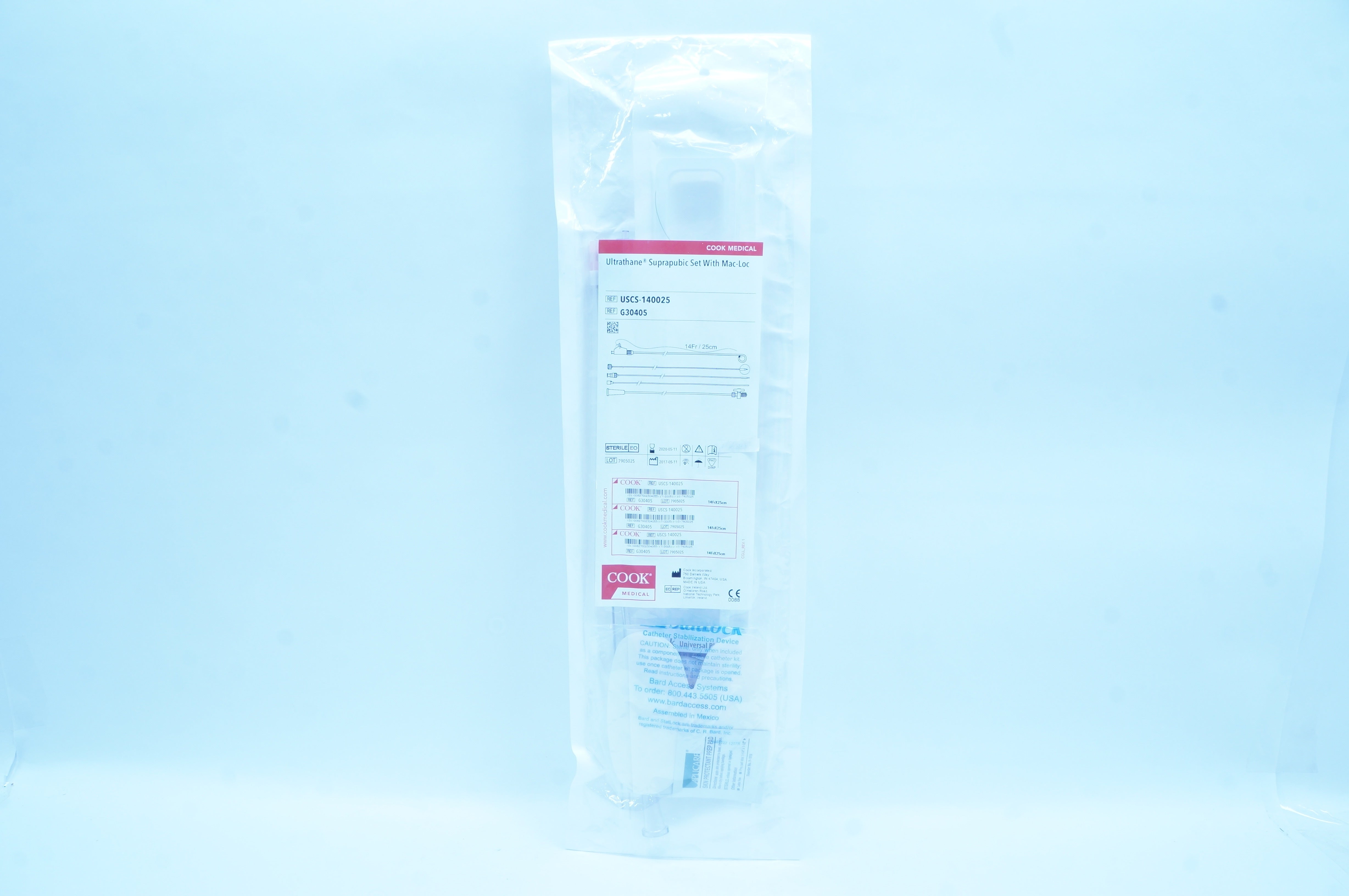 Cook Medical G30405 Ultrathane Suprapubic Set with Mac-Loc 14Fr./25cm (x)
