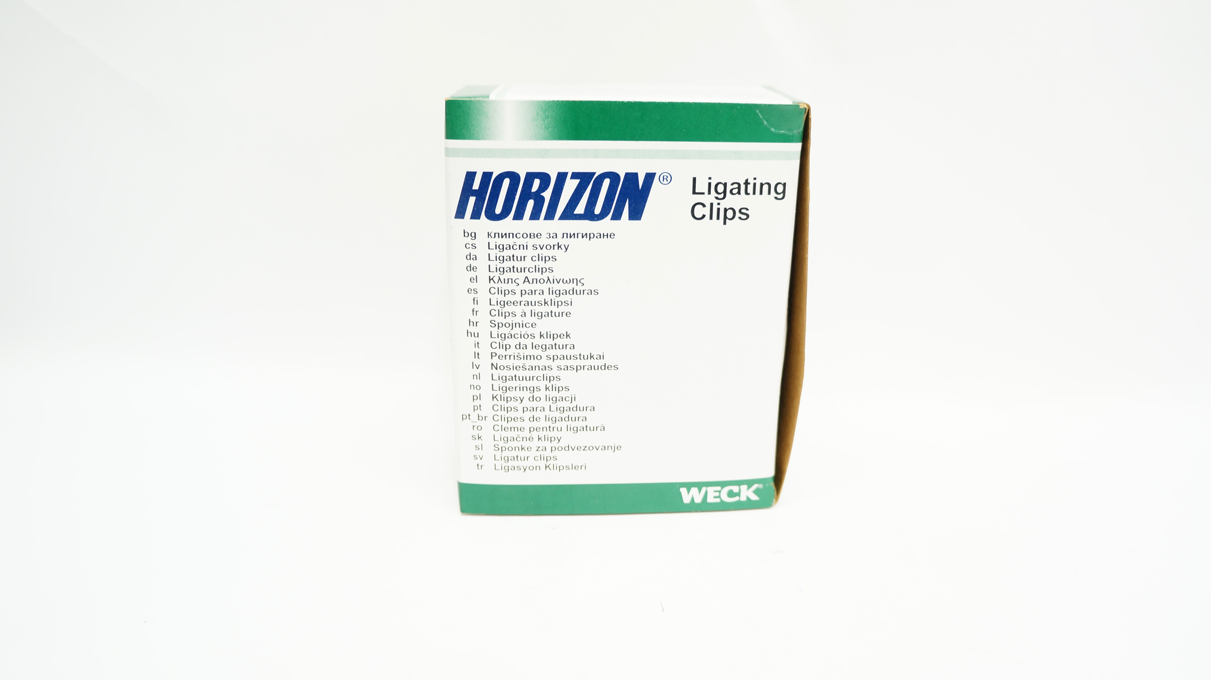 Teleflex 001200 Weck Horizon 6 Small Titanium Clips w/Adhesive Backing-Box of 30