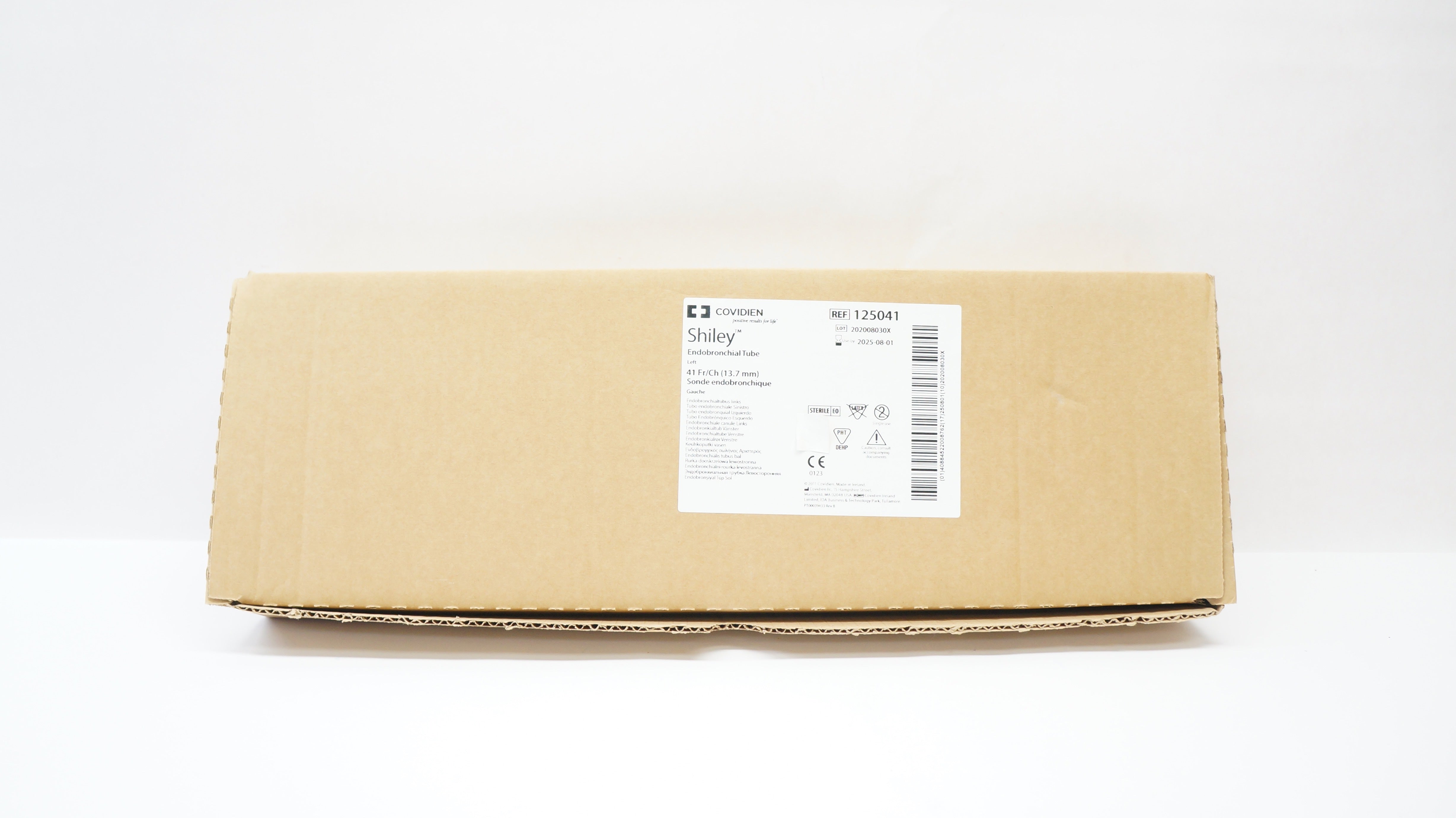 Covidien 125041 Shiley Endobronchial Tube Left, 41Fr/Ch