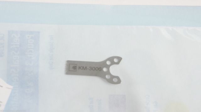 Brasseler KM-3006 Small Bone Oscillating Blade 12.0mm x 5.5mm x .024mm
