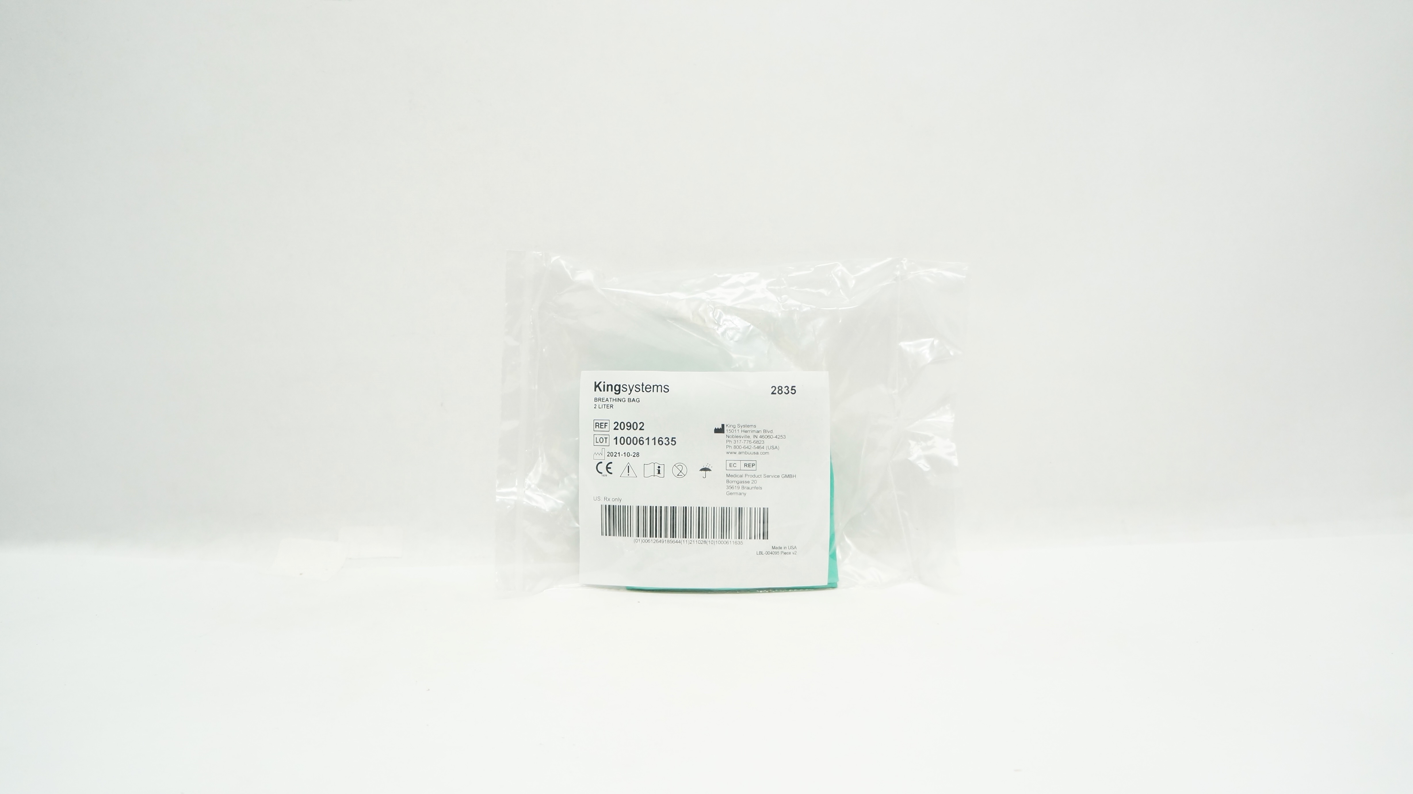King Systems 20902 Breathing Bag 2 Liter