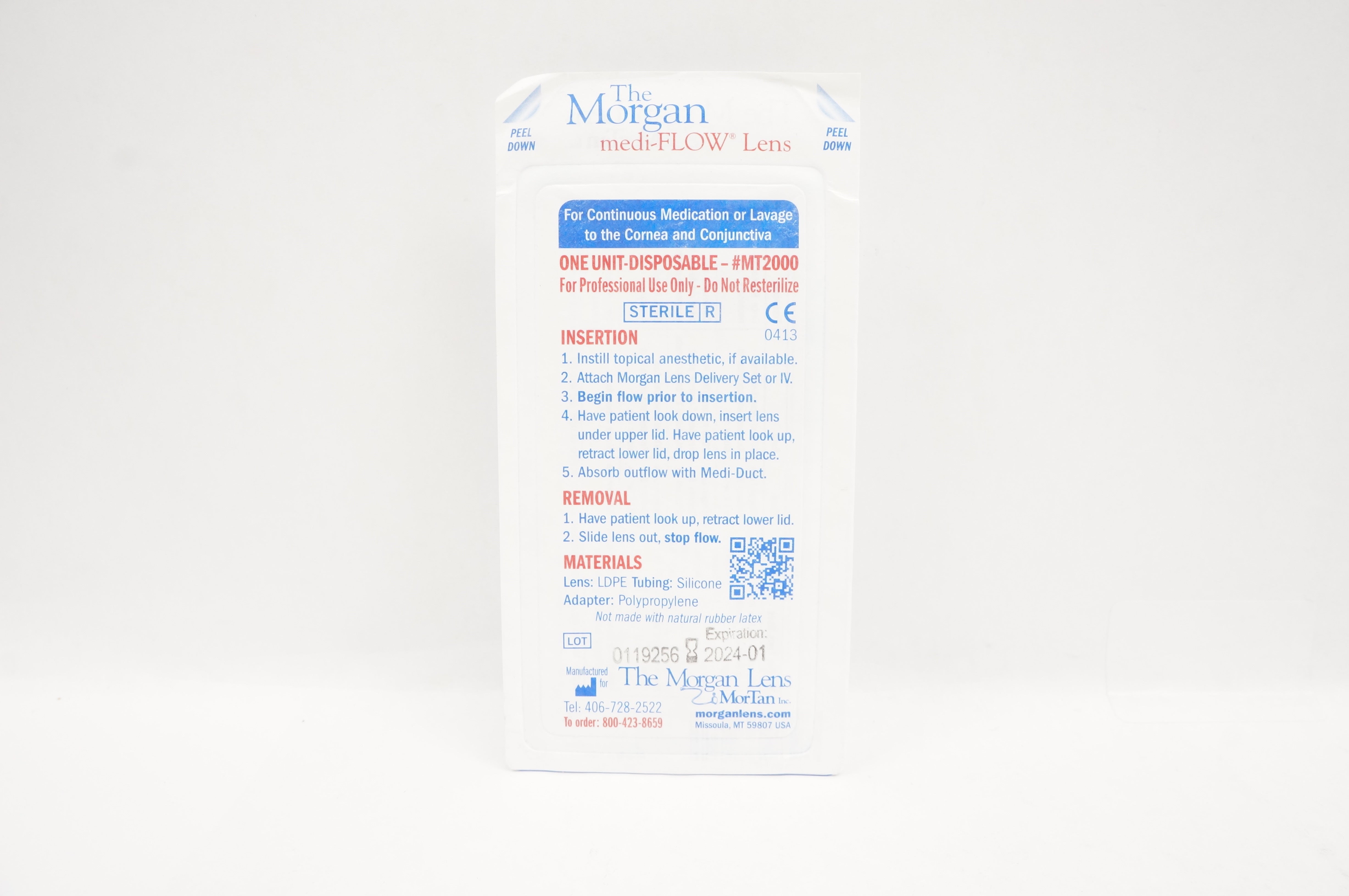 Morgan MT2000 HilcoVision MorTan Medi-Flow Lens