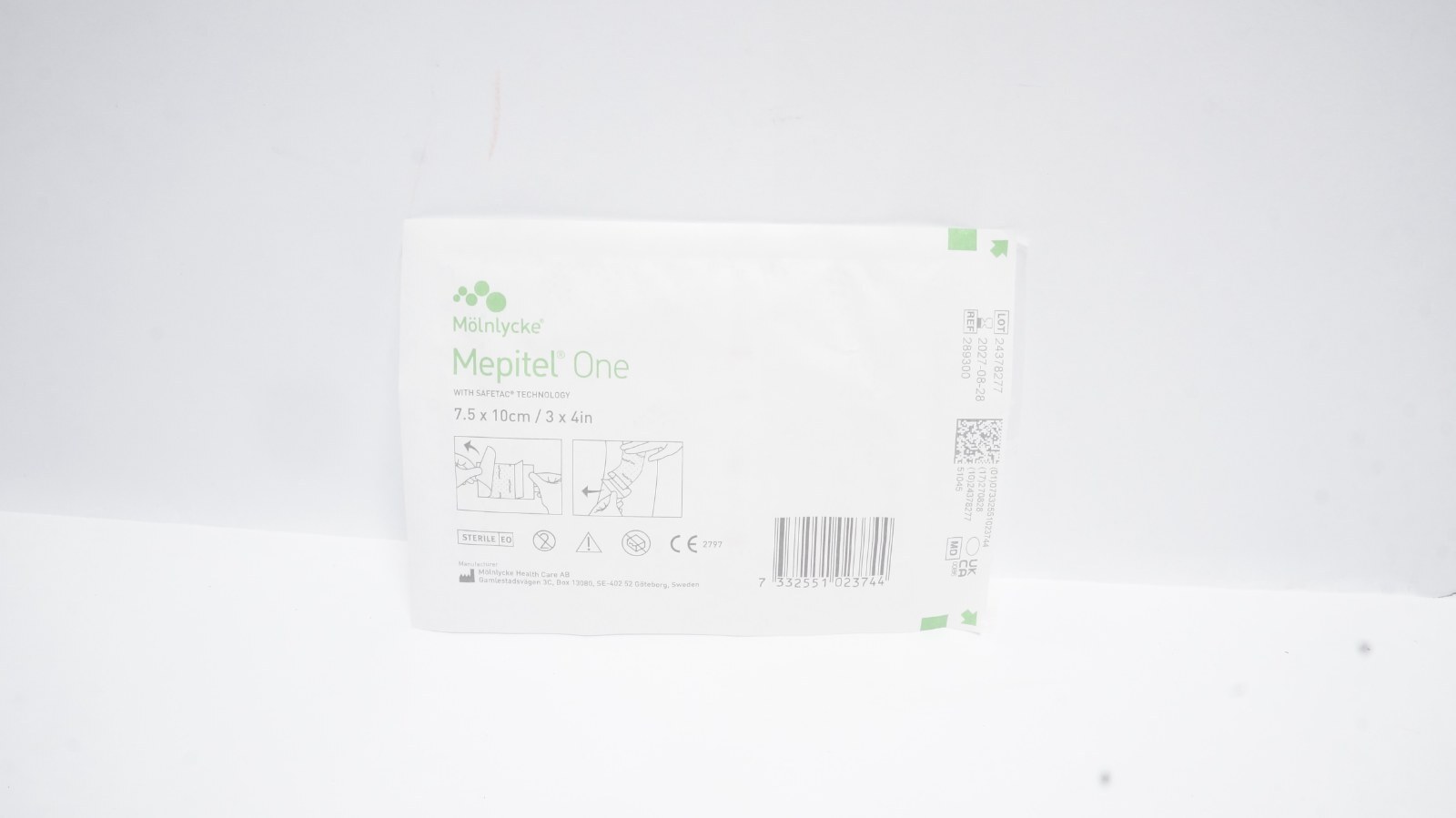 Mölnlycke 289300 Mepitel One Wound Dressing 7.5x10cm