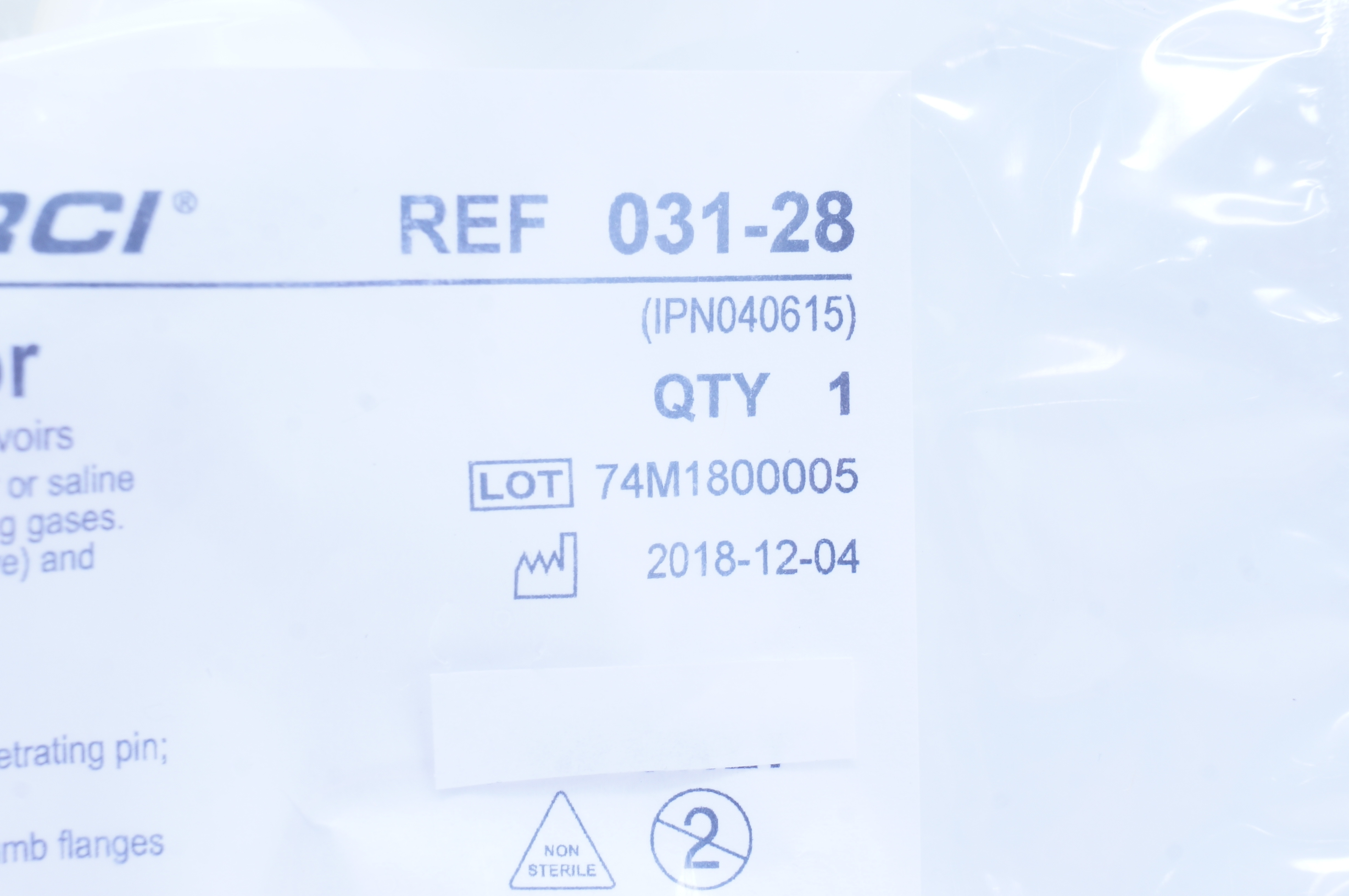 Teleflex 031-28 Hudson RCI Nebulizer Adaptor